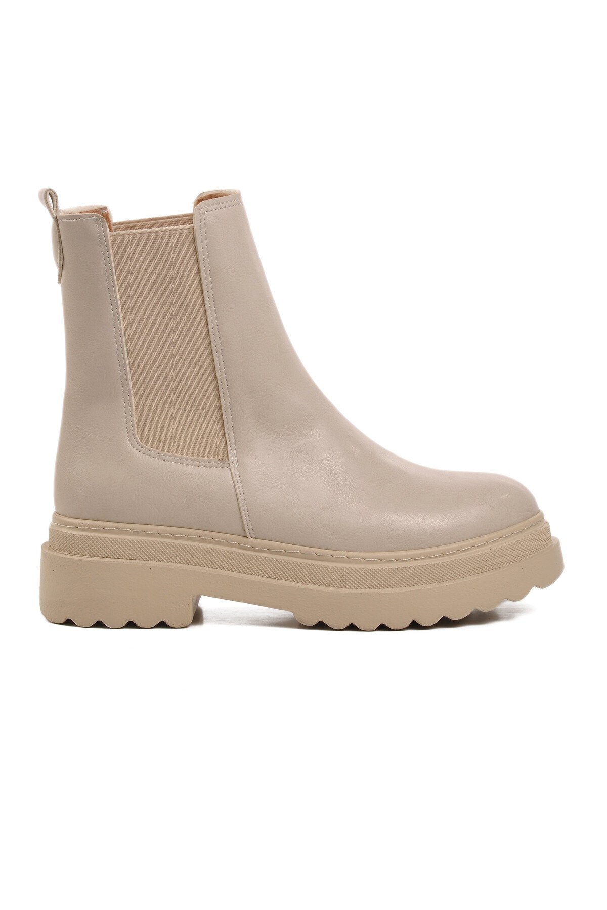 Ayakmod Bej Kadın Chelsea Bot