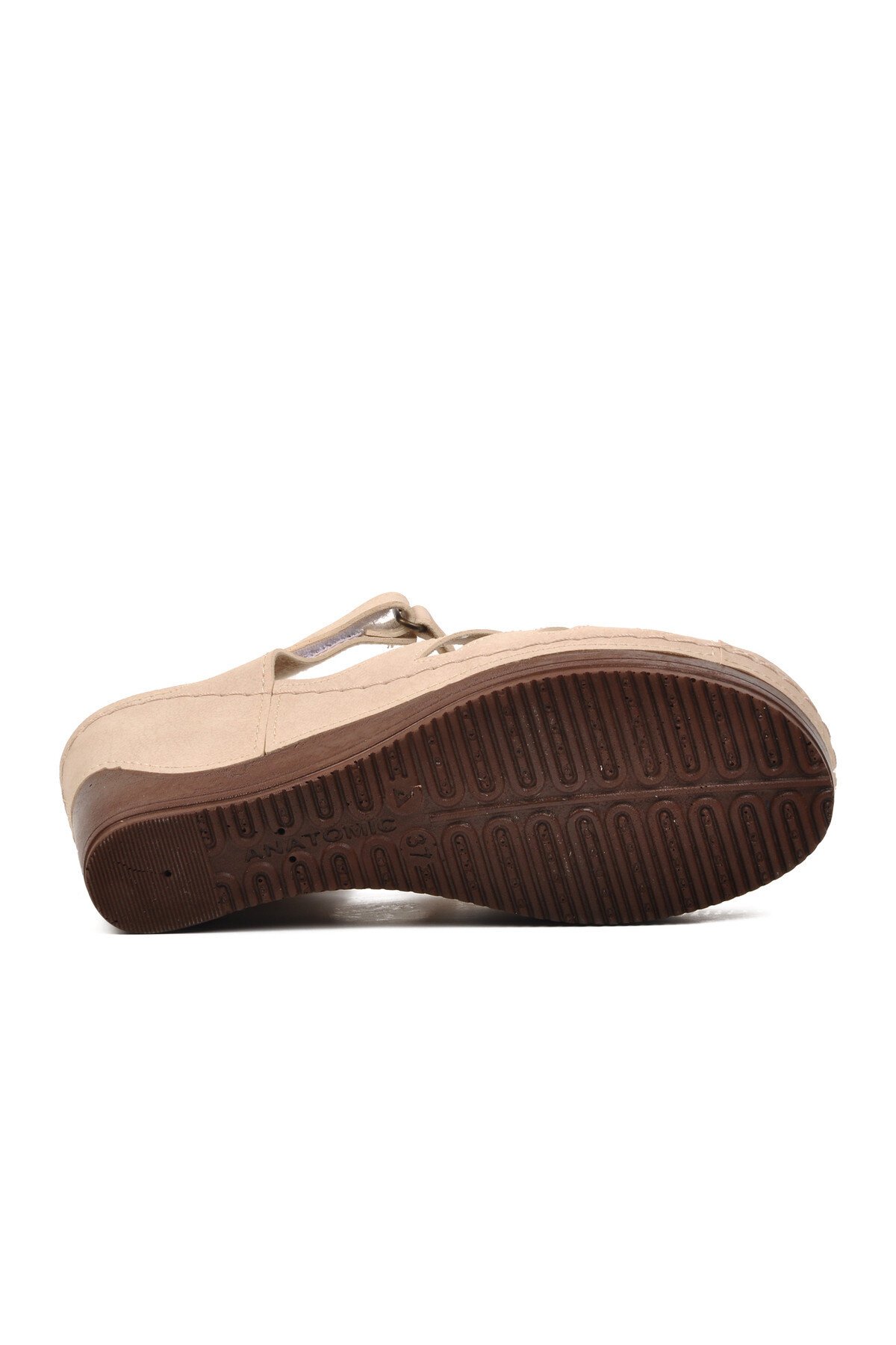 Ayakmod Bej Kadın Sandalet