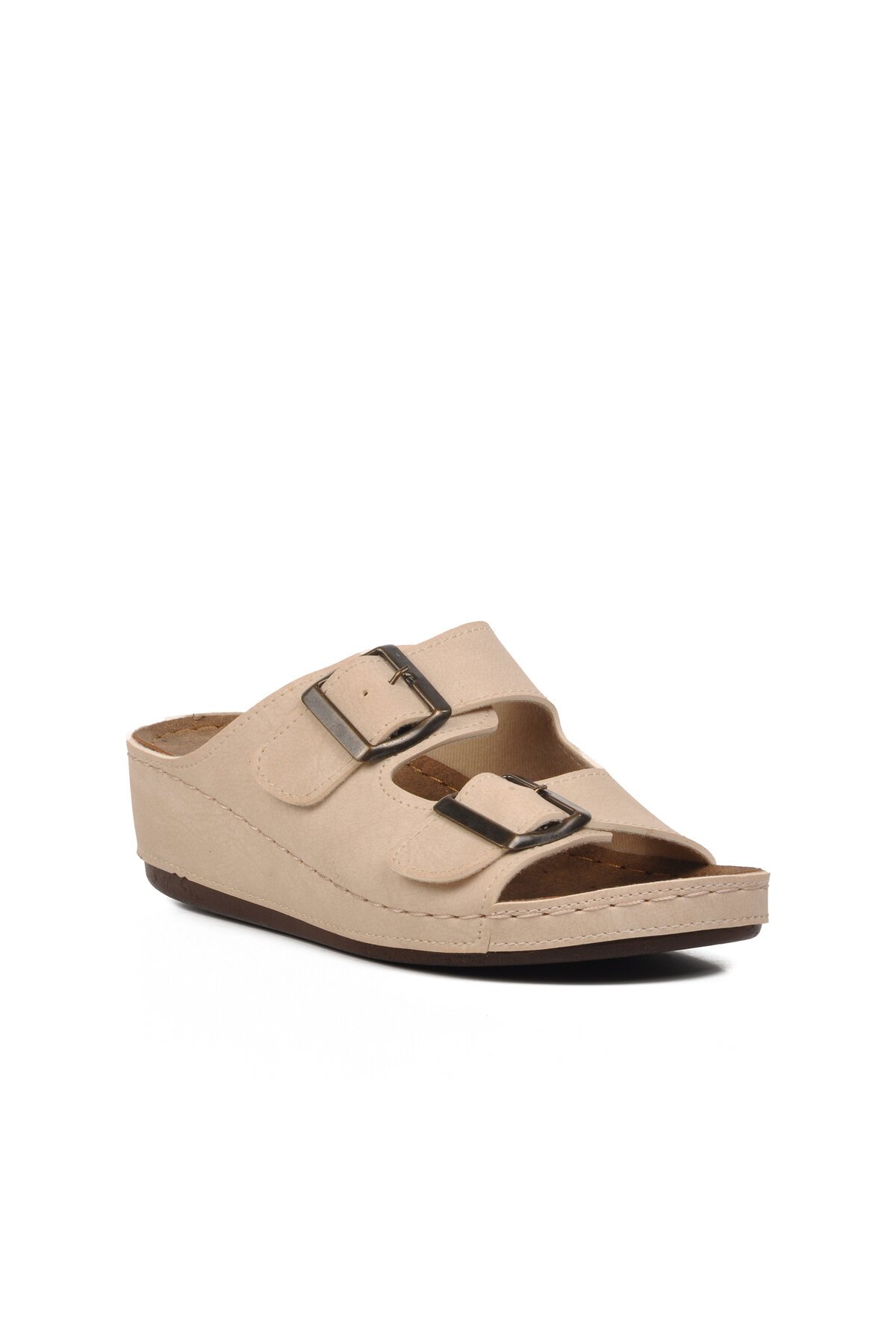 Ayakmod Bej Kadın Terlik