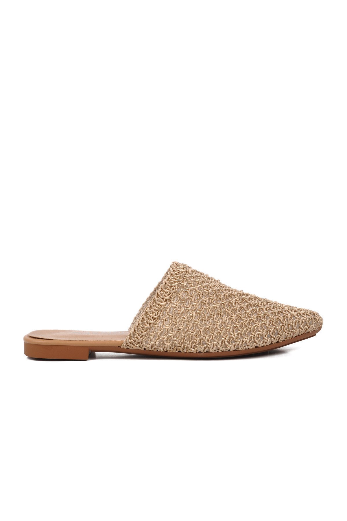 Ayakmod Bej Kadın Terlik