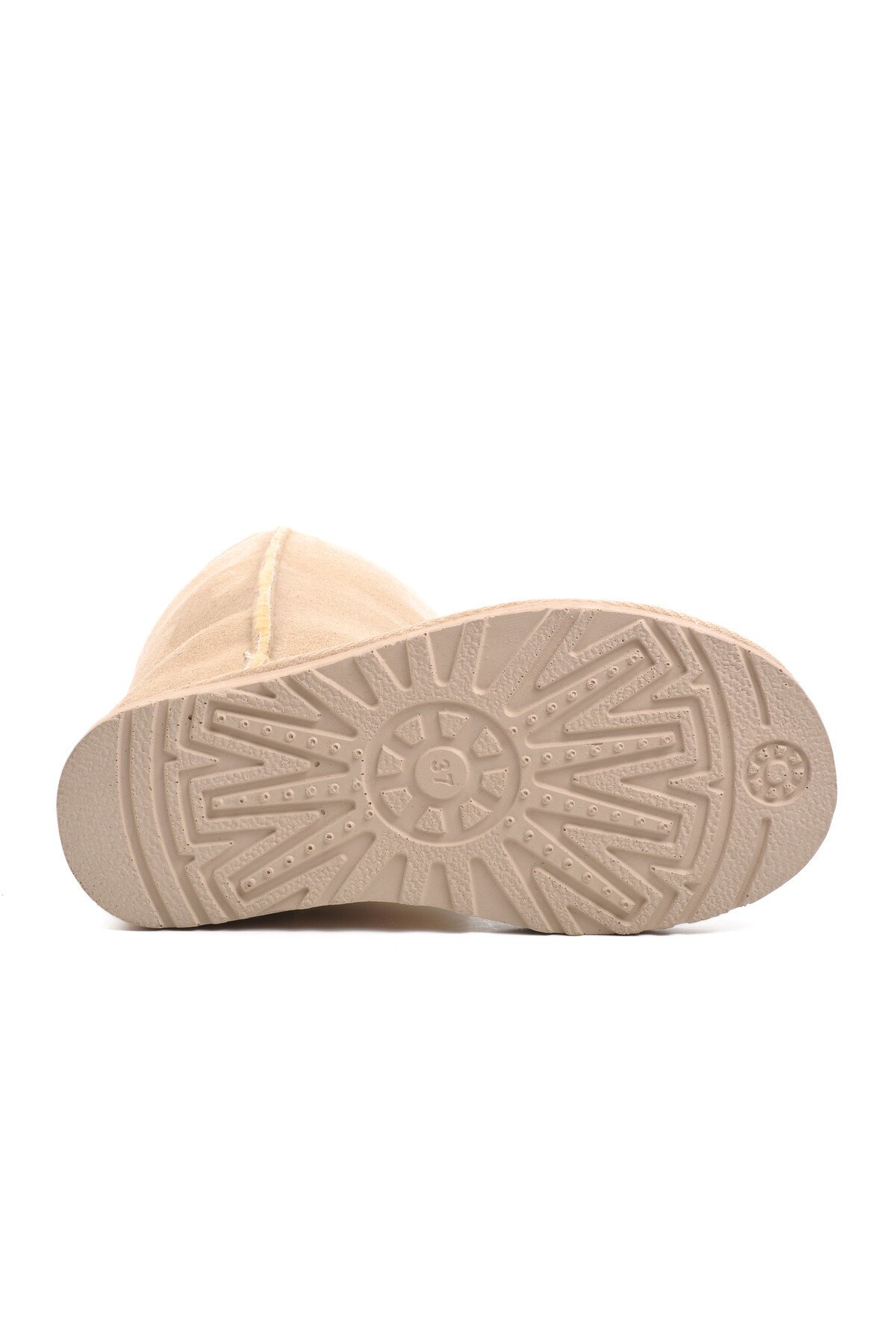 Ayakmod Bej Süet Kadın Bot