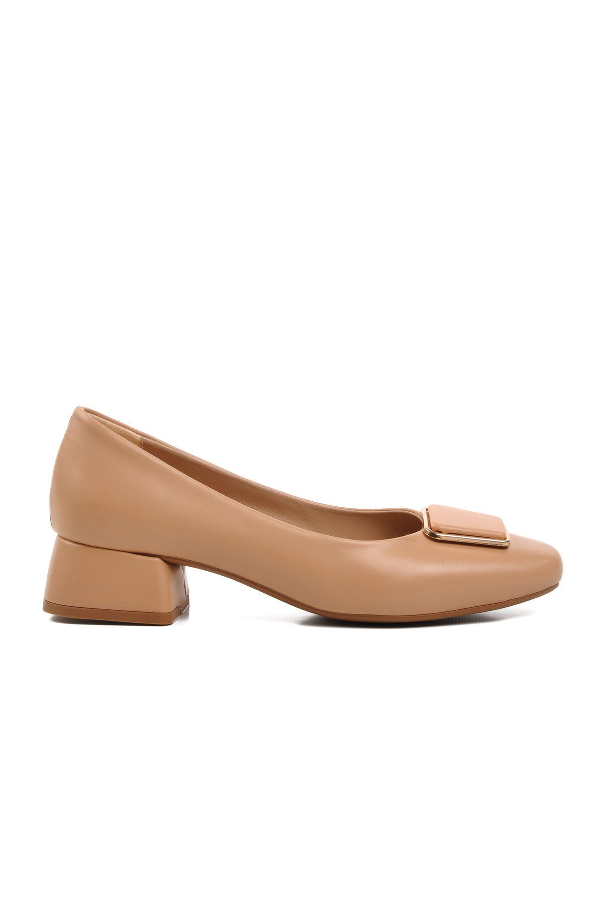 Ayakmod Nude Kadın Topuklu Ayakkabı