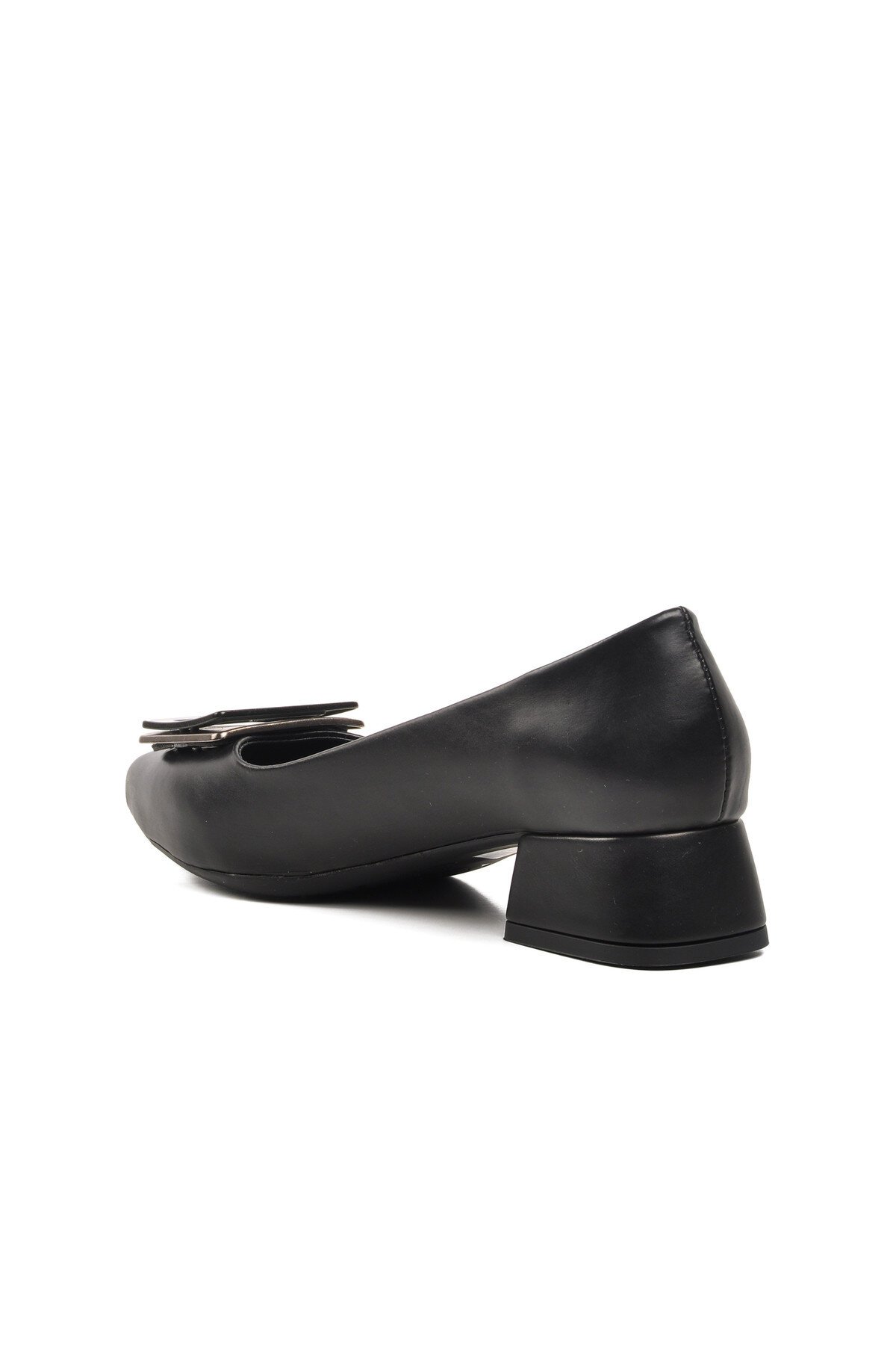 Ayakmod Siyah Kadın Topuklu Ayakkabı