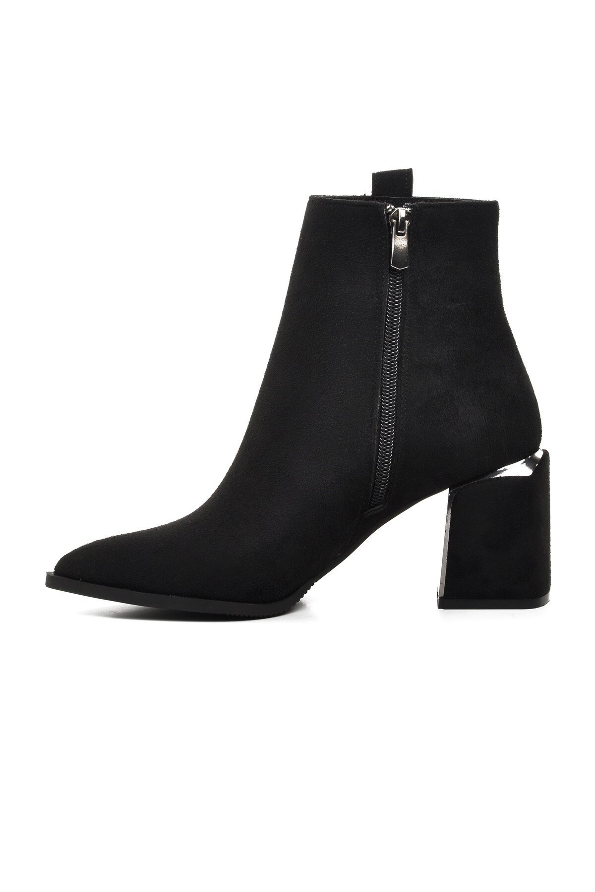 Ayakmod Siyah Süet Kadın Bot