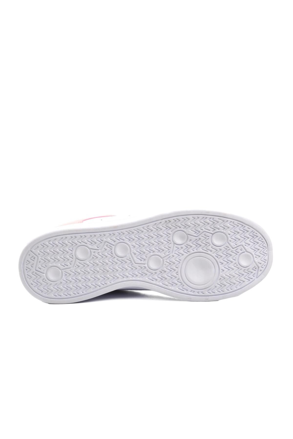 Walkway Beyaz-Pudra Unisex Spor Ayakkabı