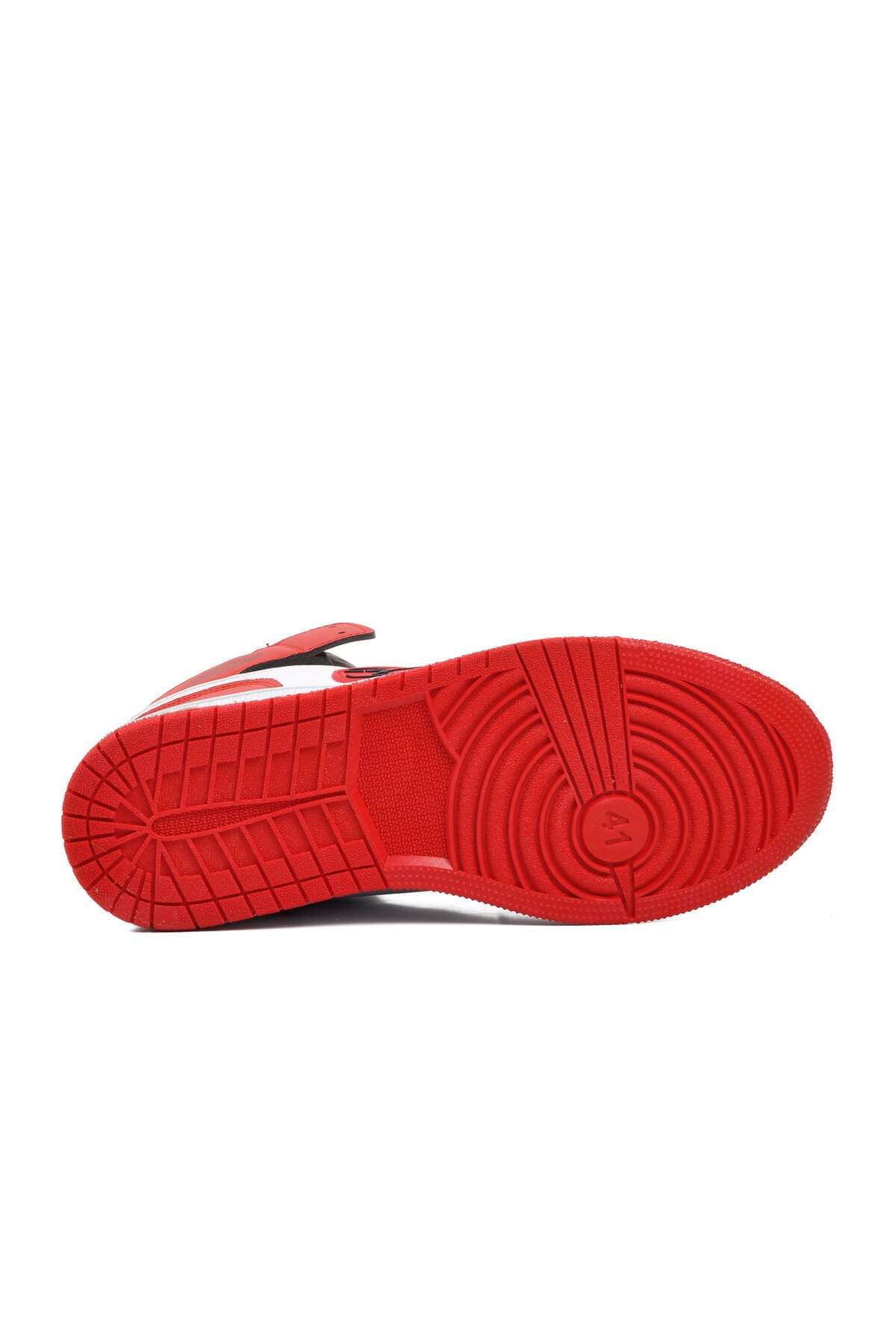 Walkway Siyah-Beyaz-Kırmızı Erkek Hi Sneaker