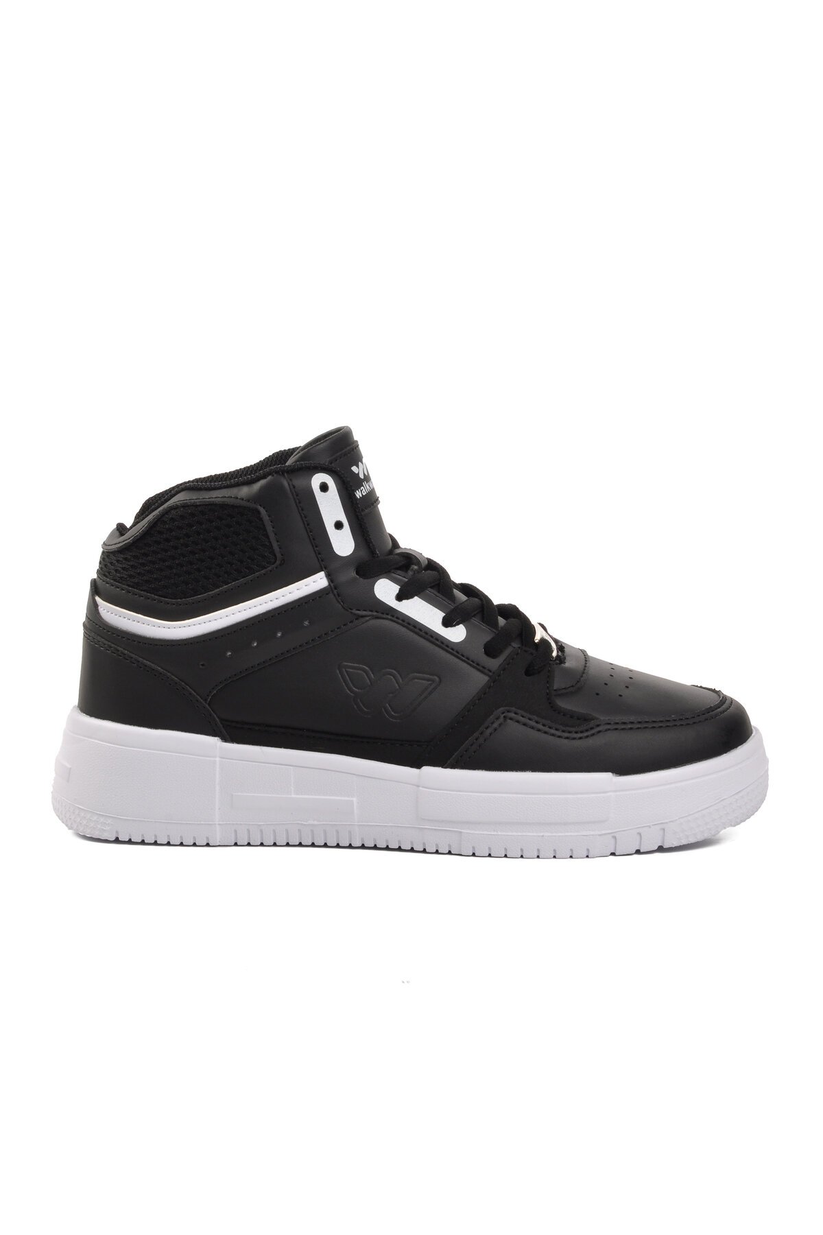 Walkway Siyah-Beyaz Unisex Hi Sneaker