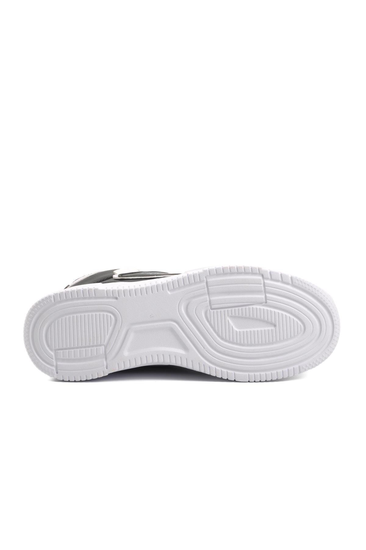 Walkway Siyah-Beyaz Unisex Spor Ayakkabı