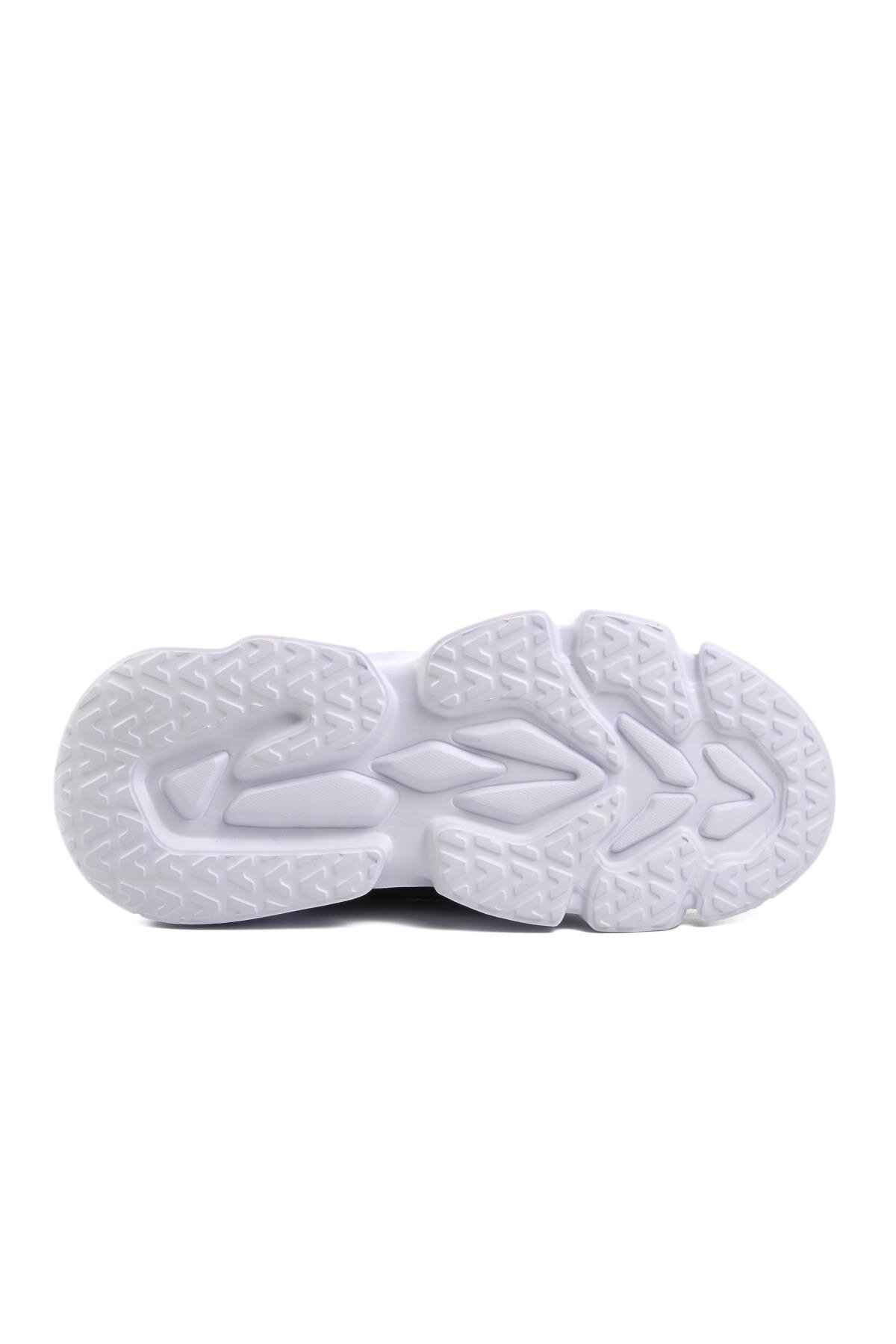 Walkway Siyah-Beyaz Unisex Spor Ayakkabı