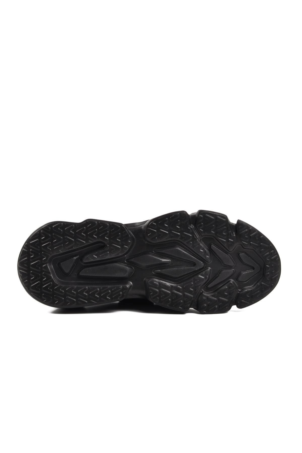 Walkway Siyah-Siyah Unisex Spor Ayakkabı