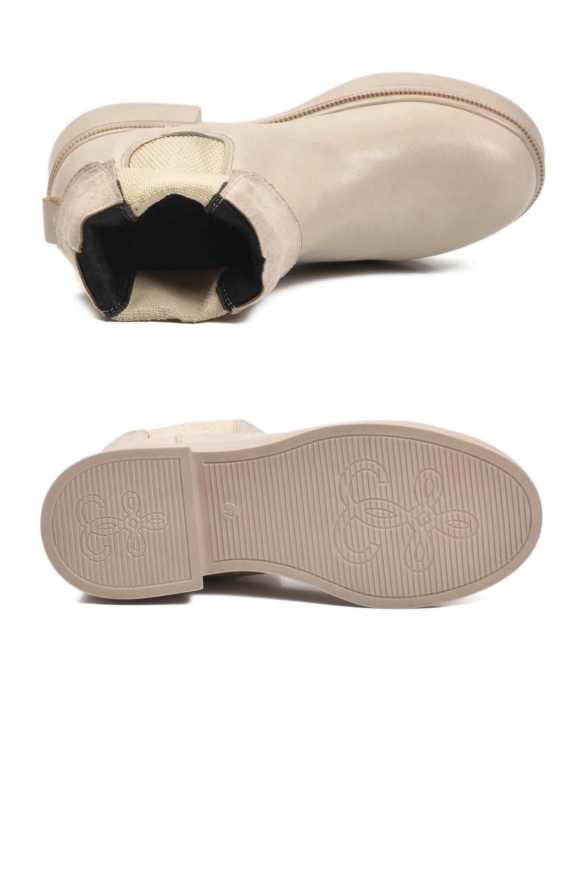 Bej Cilt İçi Polarlı Kadın Bot 209134 Z