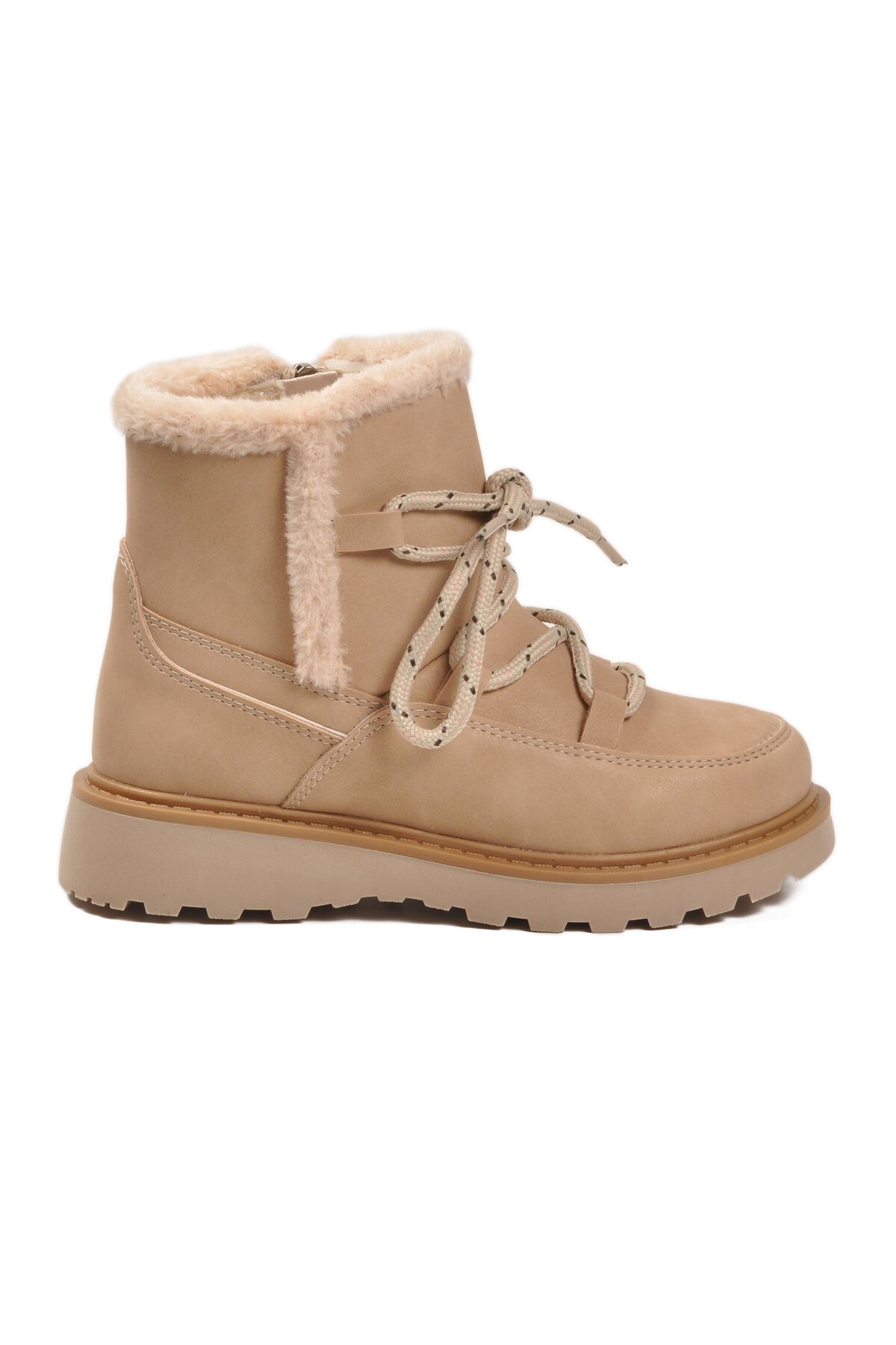 Bej Polarlı Çocuk Bot Lina F