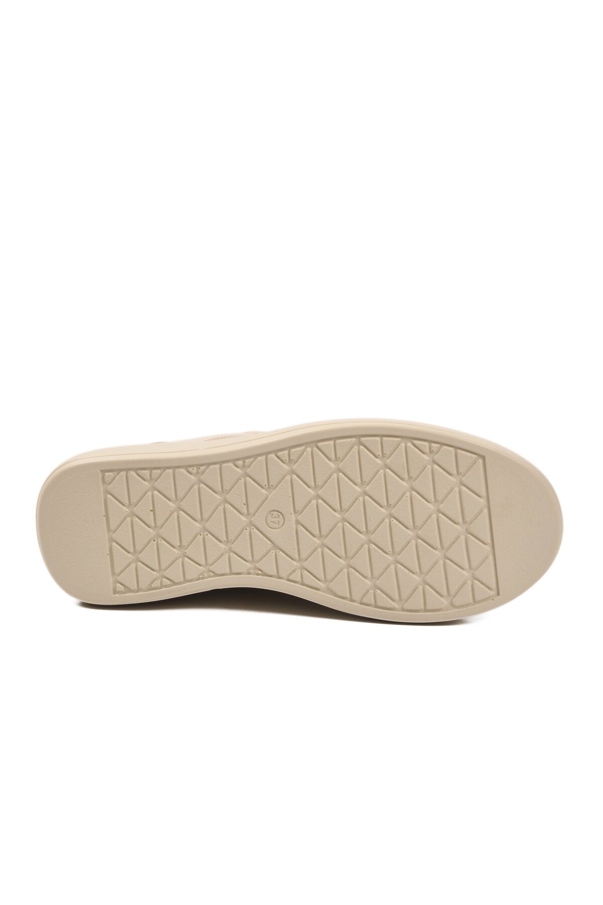 Bej Yüksek tabanlı Kadın Spor Ayakkabı DVS-01 Z