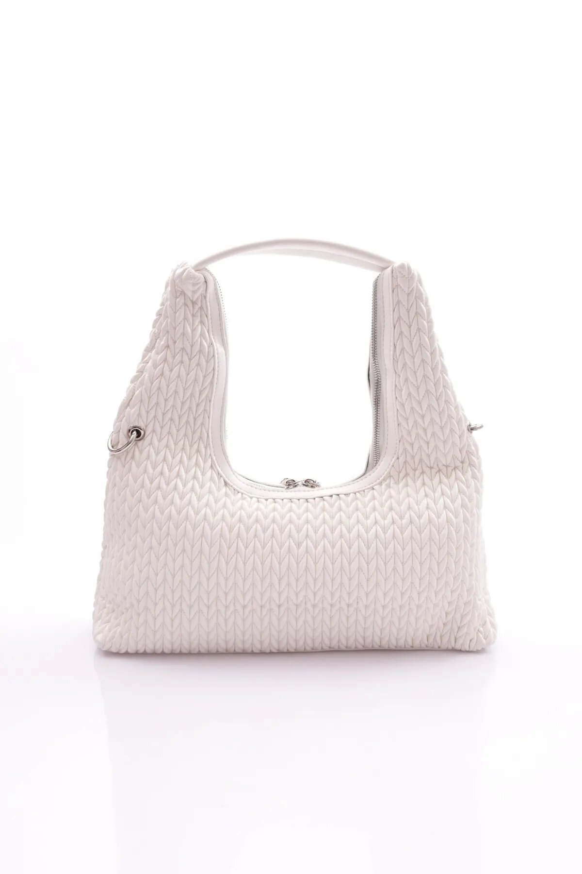 Beyaz  Kadın Omuz Çantası Ccs London 17331 Çanta