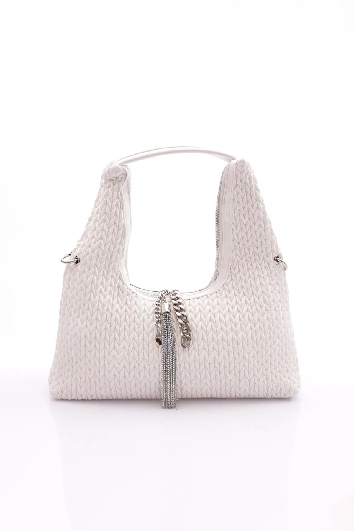 Beyaz  Kadın Omuz Çantası Ccs London 17331 Çanta