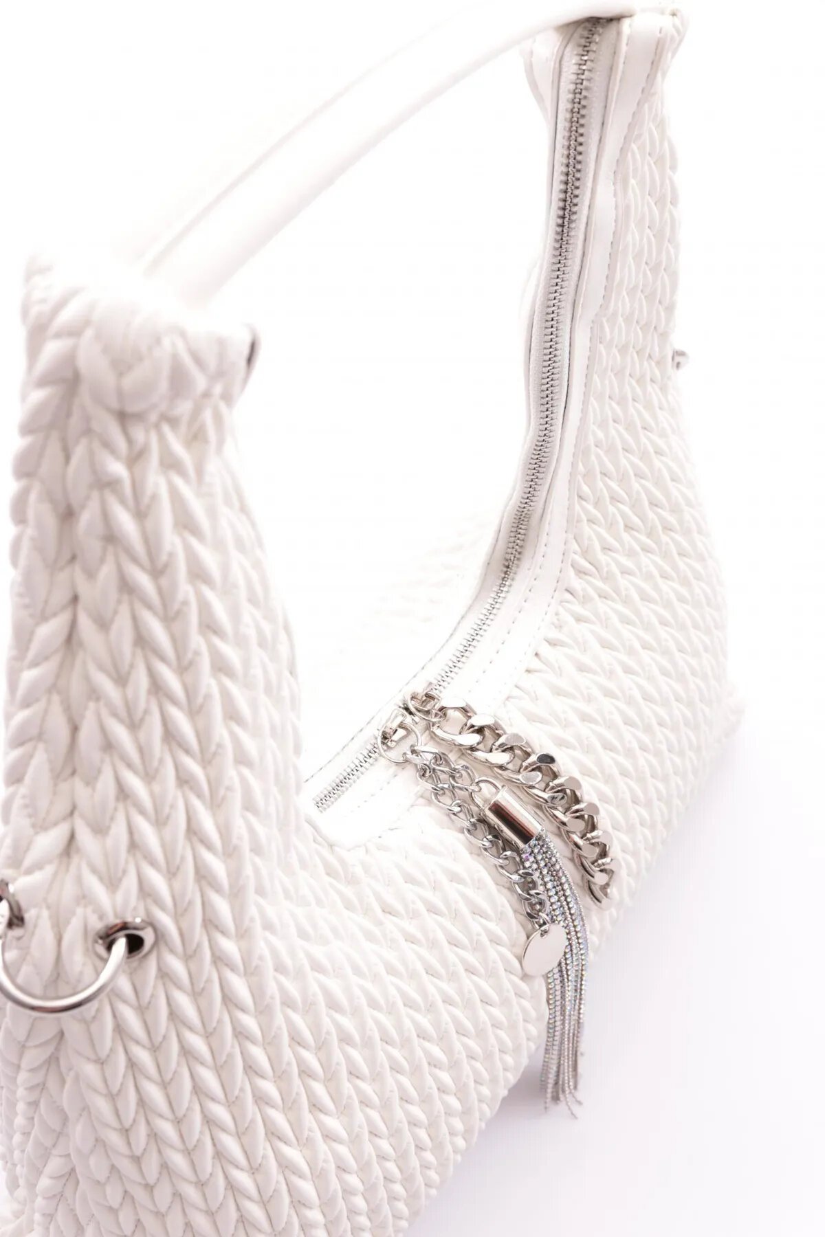 Beyaz  Kadın Omuz Çantası Ccs London 17331 Çanta