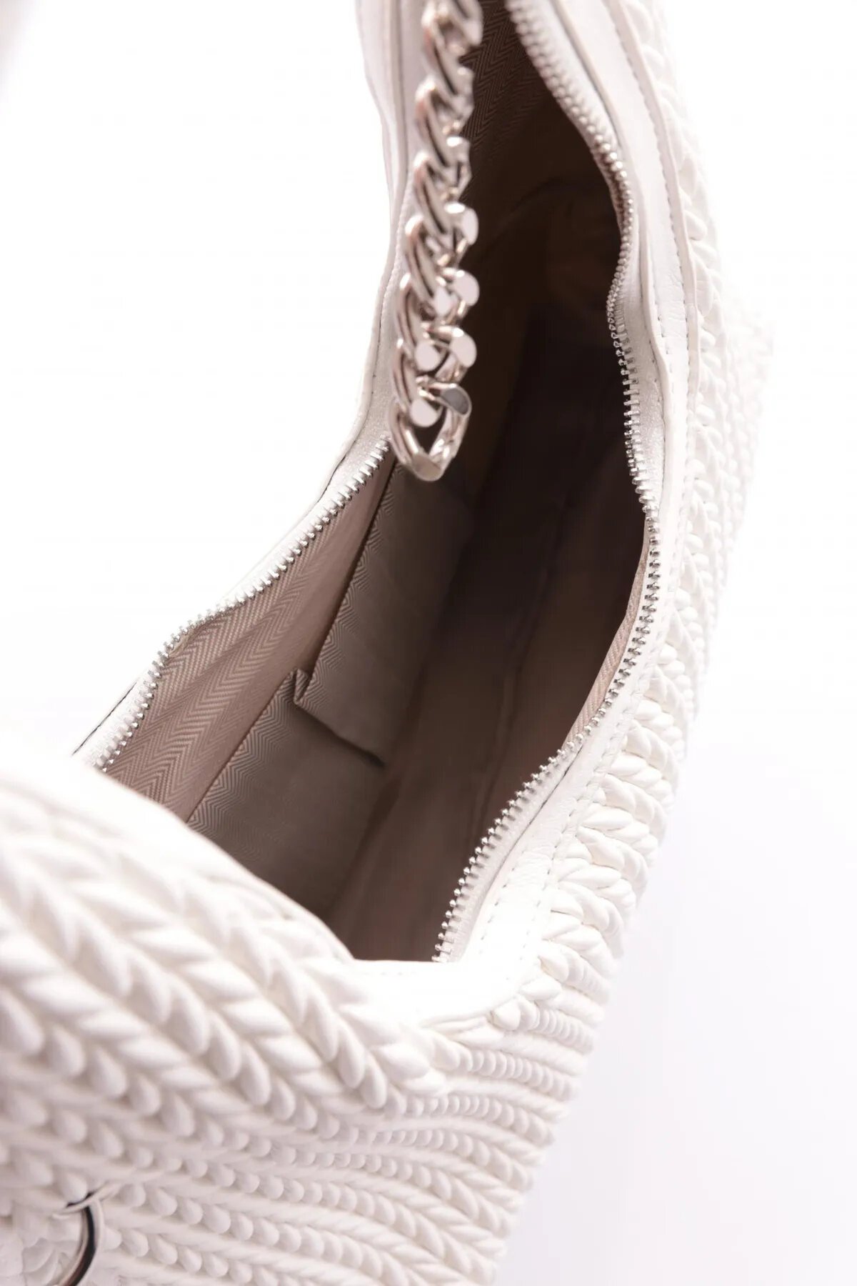 Beyaz  Kadın Omuz Çantası Ccs London 17331 Çanta