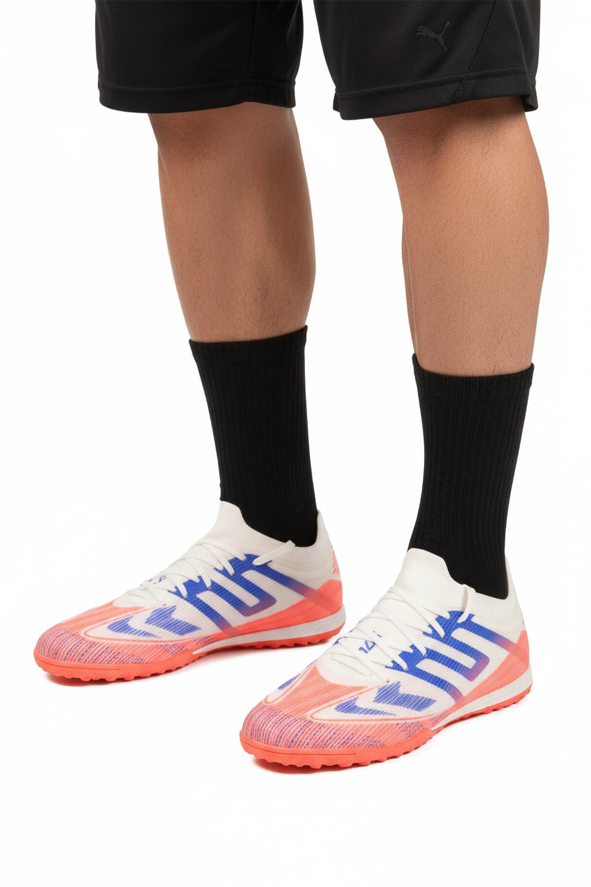 Beyaz-Saks Erkek Halı Saha Ayakkabısı Playup MH-252-149 M