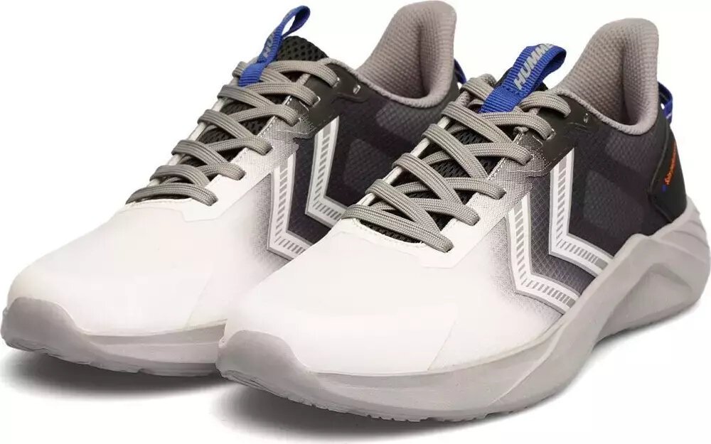 Beyaz-Siyah-Gri Fileli Hafif Unisex Spor Ayakkabı 900795