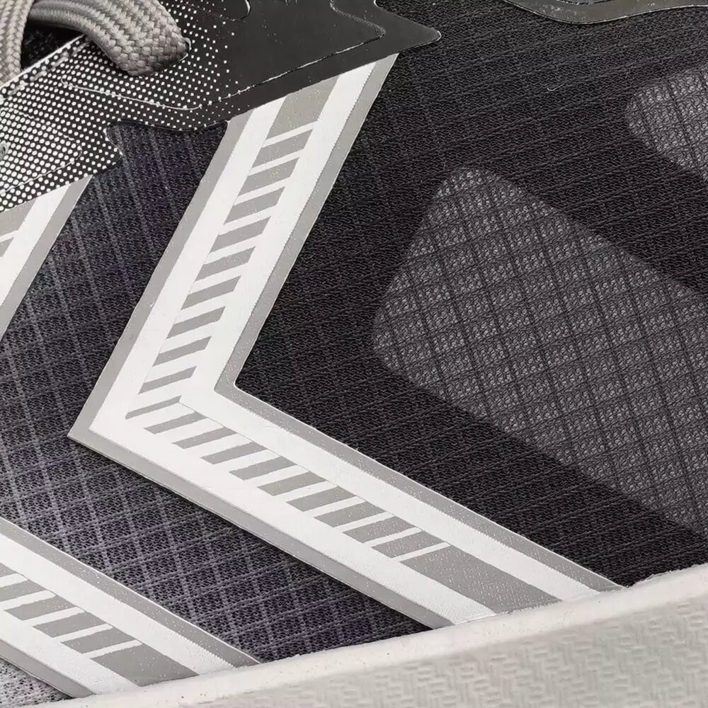 Beyaz-Siyah-Gri Fileli Hafif Unisex Spor Ayakkabı 900795