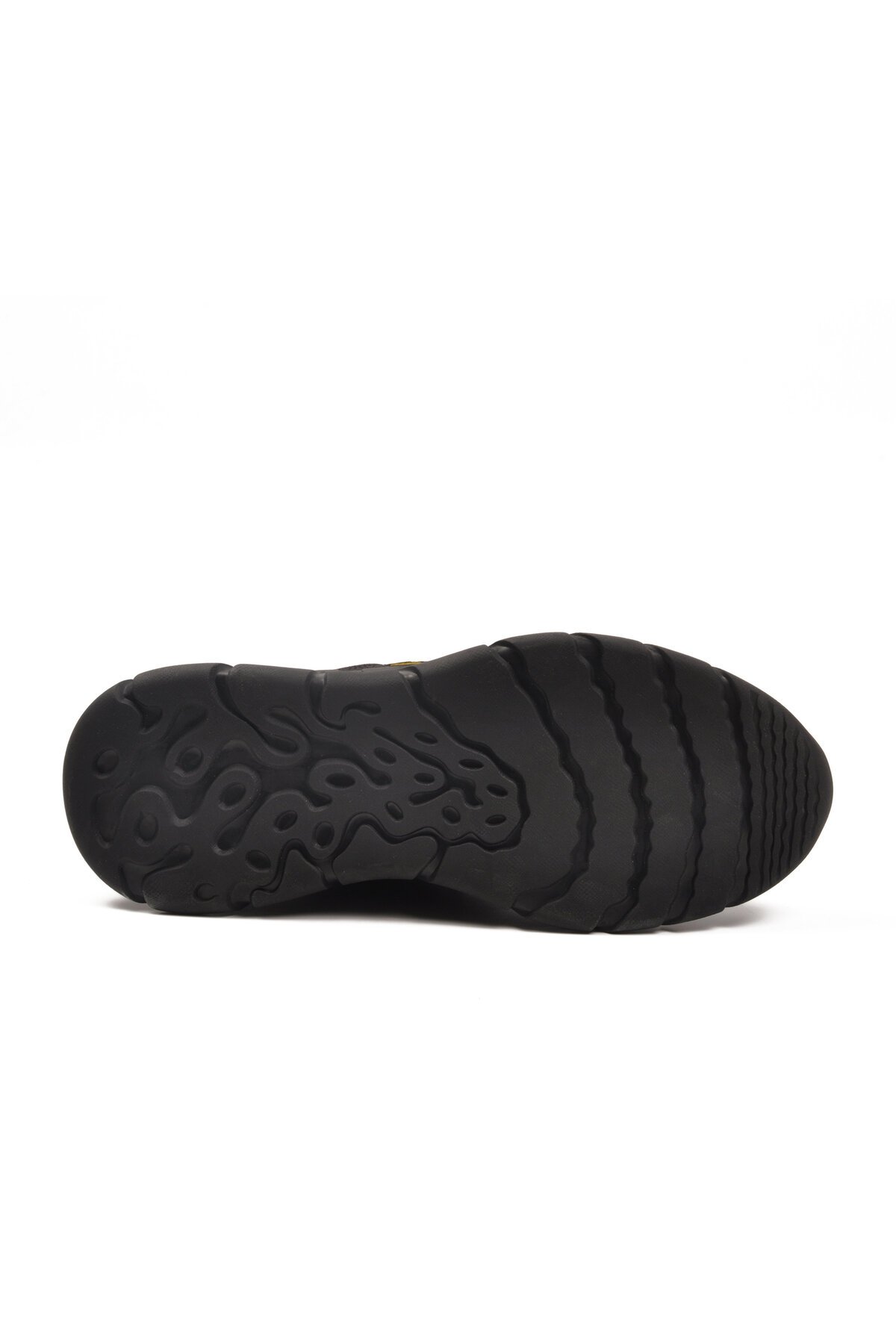 Siyah Nubuk Hakiki Deri Kaymaz Taban Erkek Günlük Ayakkabı