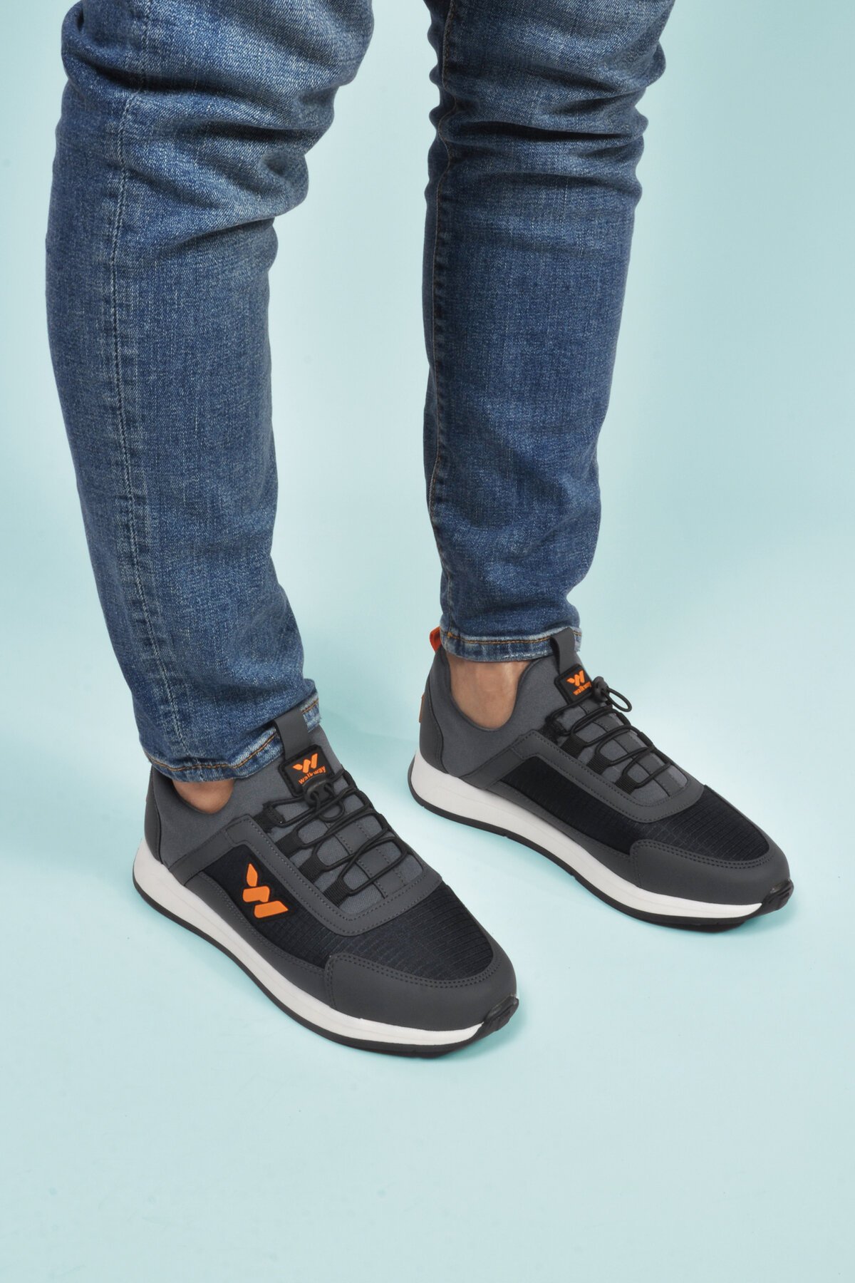 Füme Kilit Bağcıklı Erkek Spor Ayakkabı Apollo 166 M