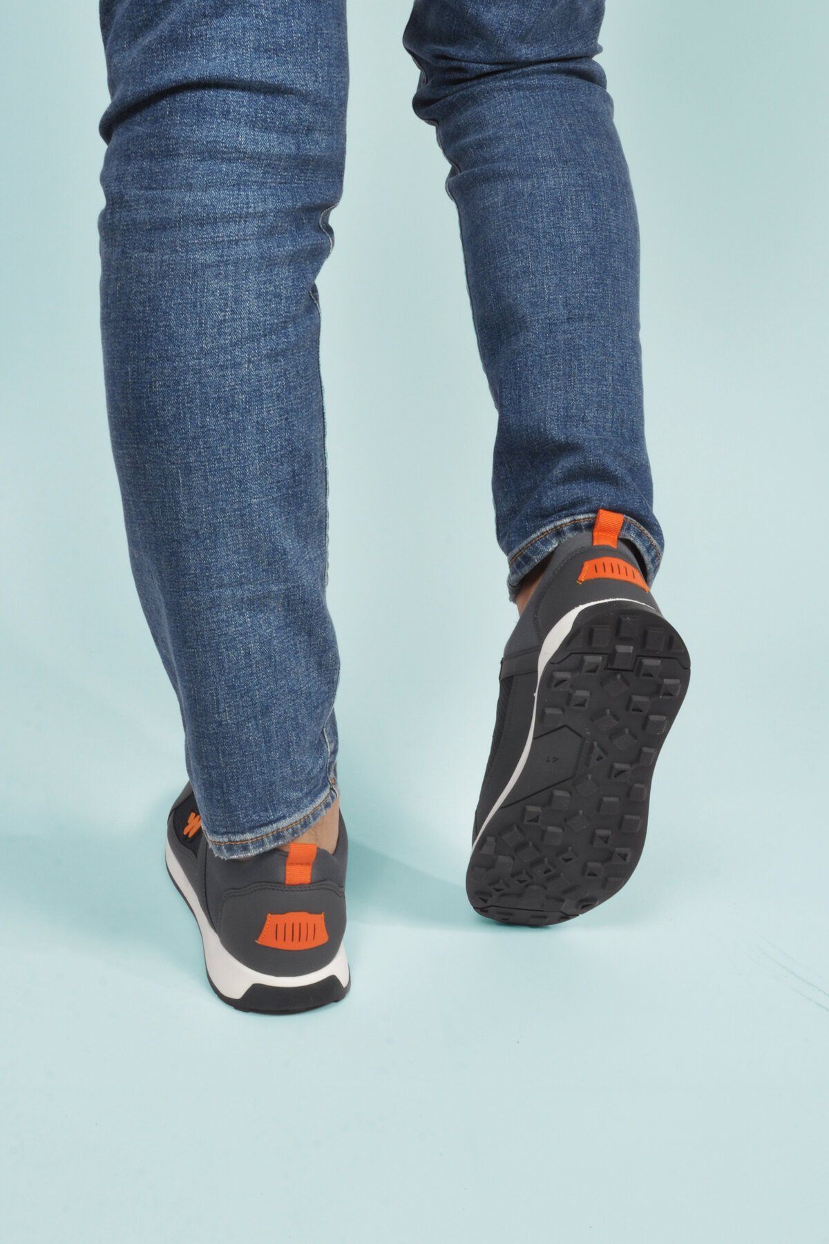 Füme Kilit Bağcıklı Erkek Spor Ayakkabı Apollo 166 M