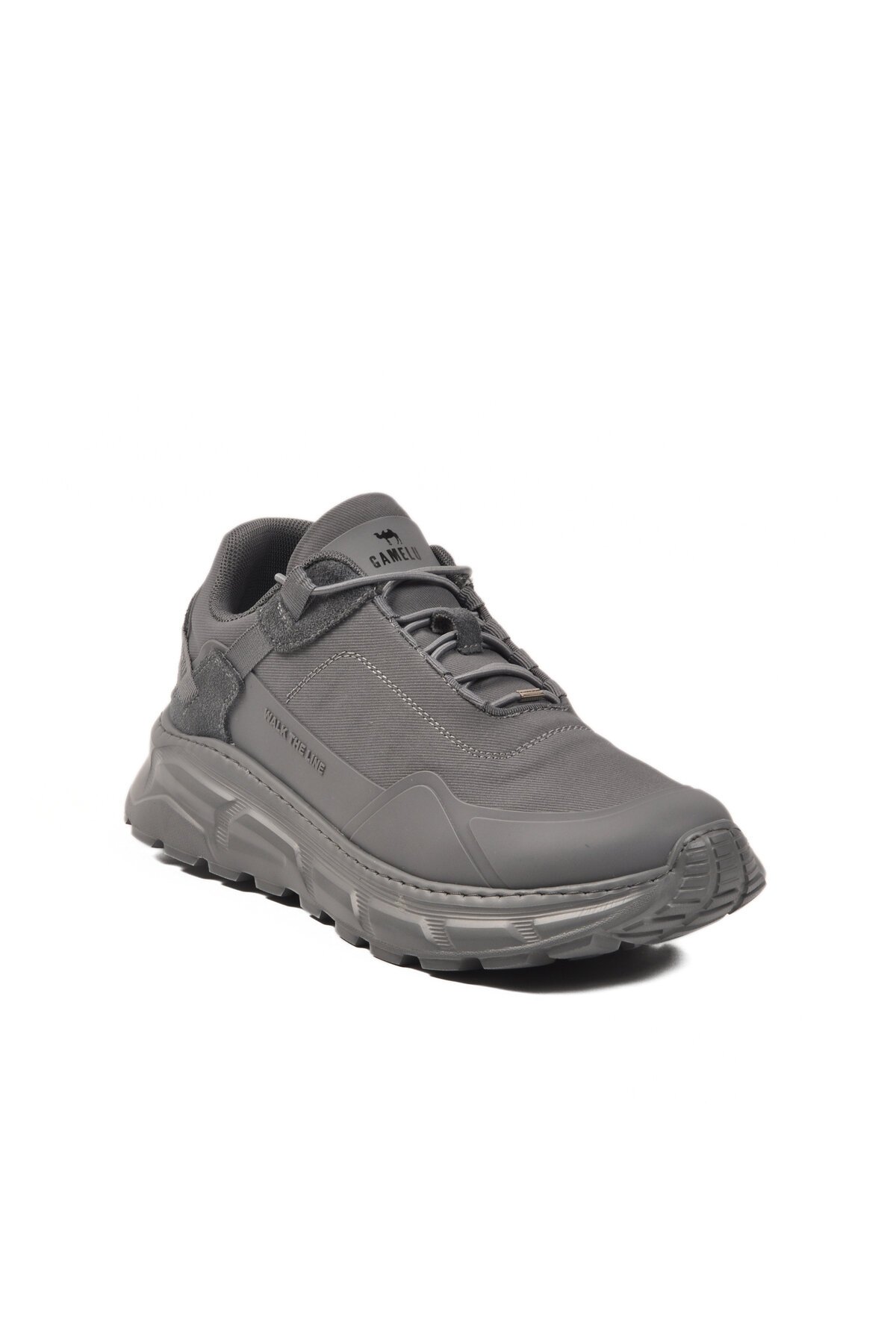 Füme Tekstil Lastik Bağcıklı Erkek Spor Ayakkabı Rainy M