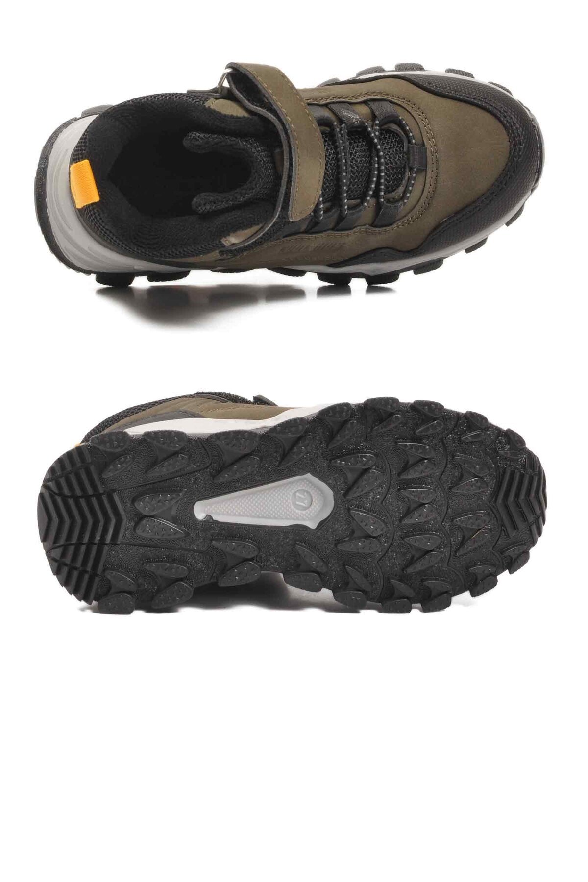 Haki-Gri İçi Polarlı Çocuk Bot Doruk P