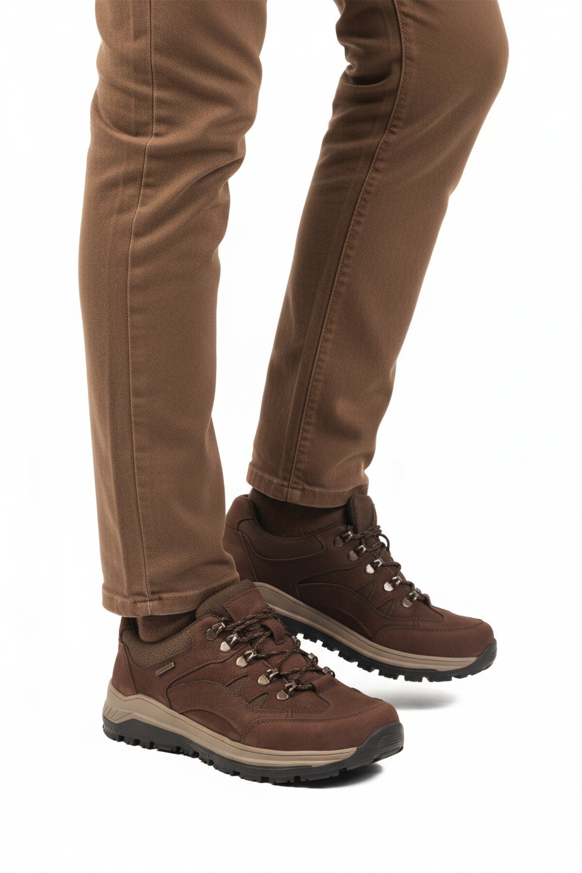 Kahve Hakiki Deri Erkek Outdoor Ayakkabı 2341 M