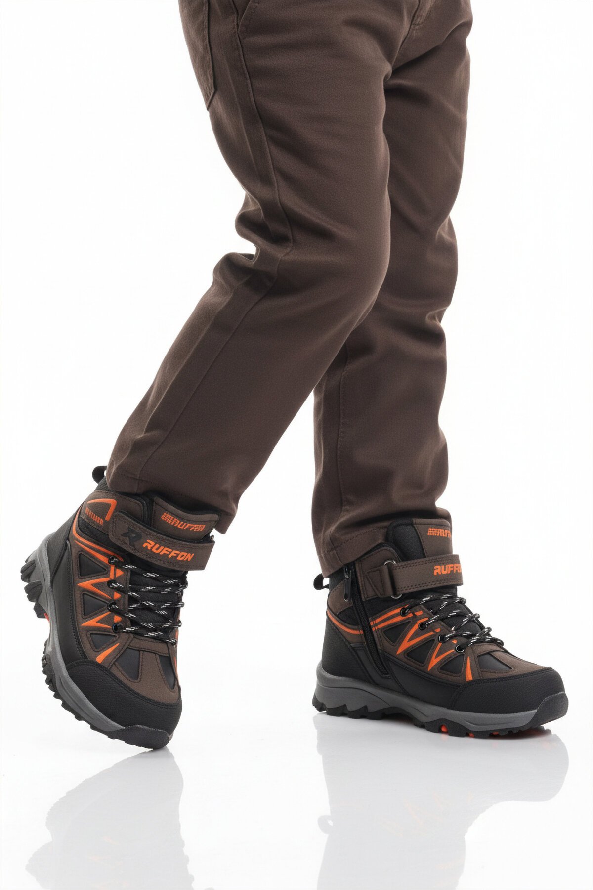 Kahve-Turuncu Çocuk Outdoor Bot 2301 F