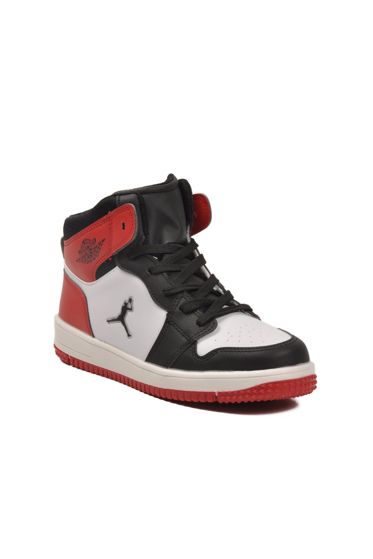 Kırmızı Hi Sneaker Haykat Uzun G