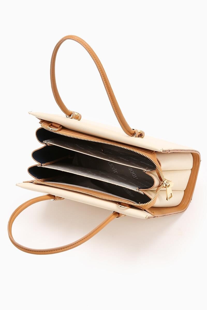 Krem Kadın Omuz Çantası 930156