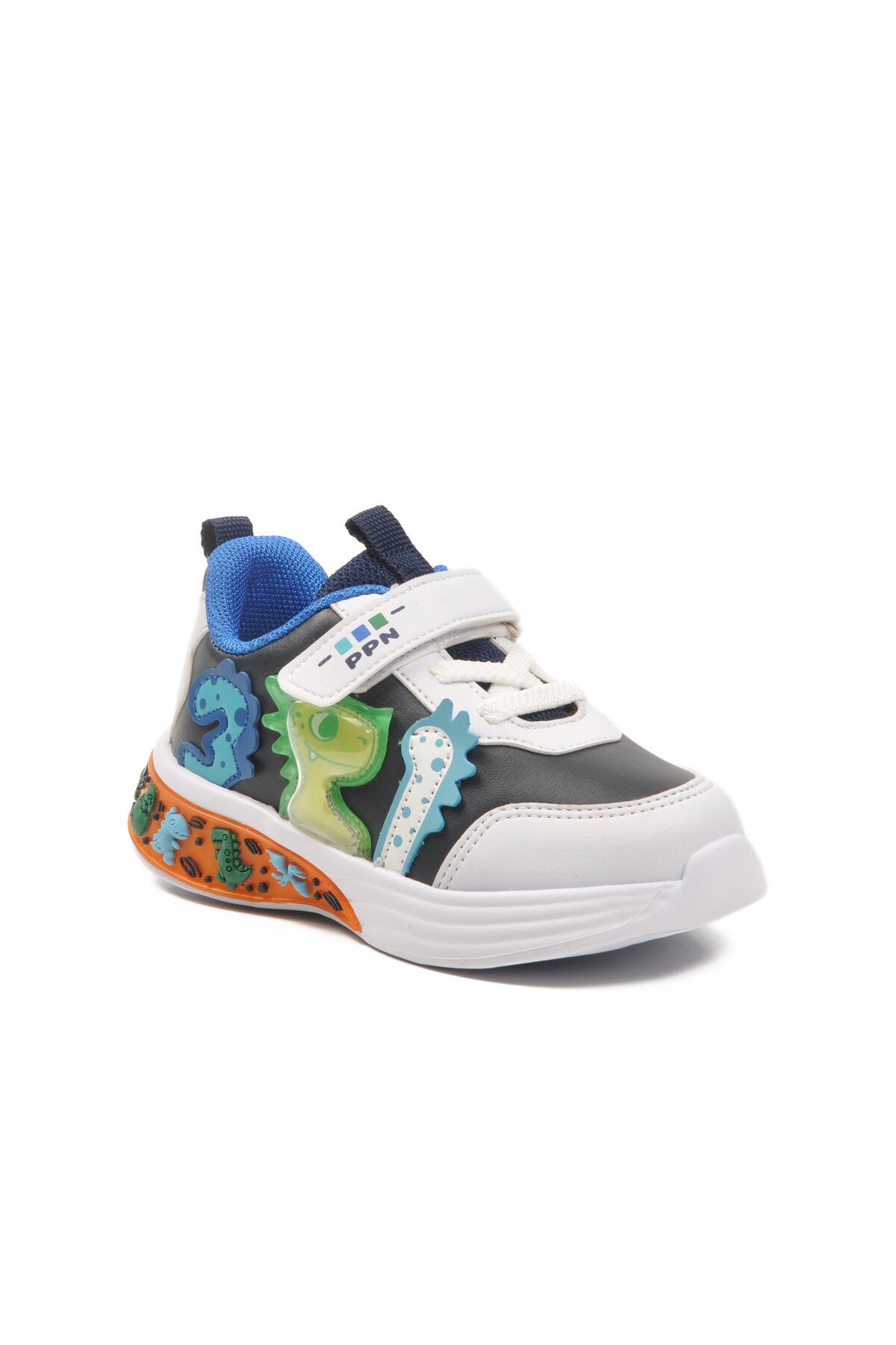 Lacivert Cırtlı Çocuk Spor Ayakkabı 2065 B