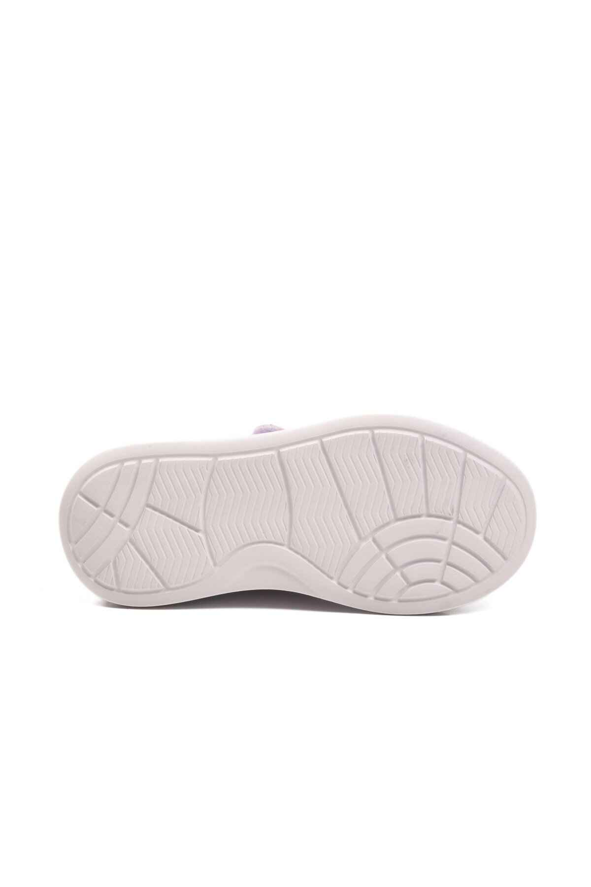 Lila Rugan-Simli Cırtlı Hafif Çocuk Spor Ayakkabı 2540-26K P