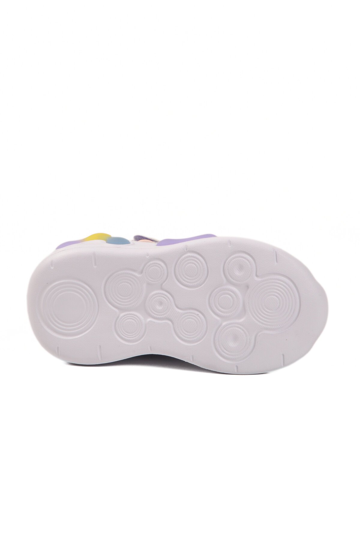 Lila Cırtlı Hafif Bebek Bot 2058 B