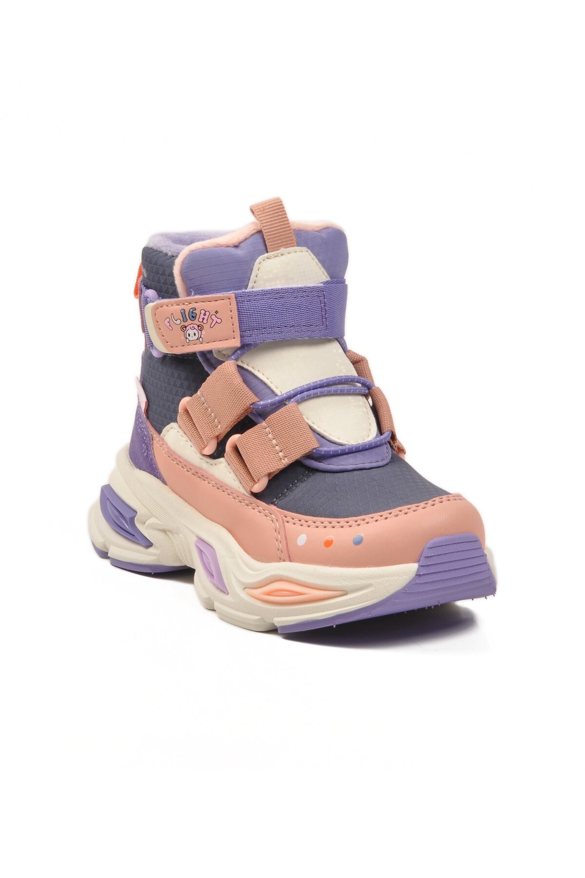 Mor-Pudra İçi Polarlı Çocuk Bot 2087 P