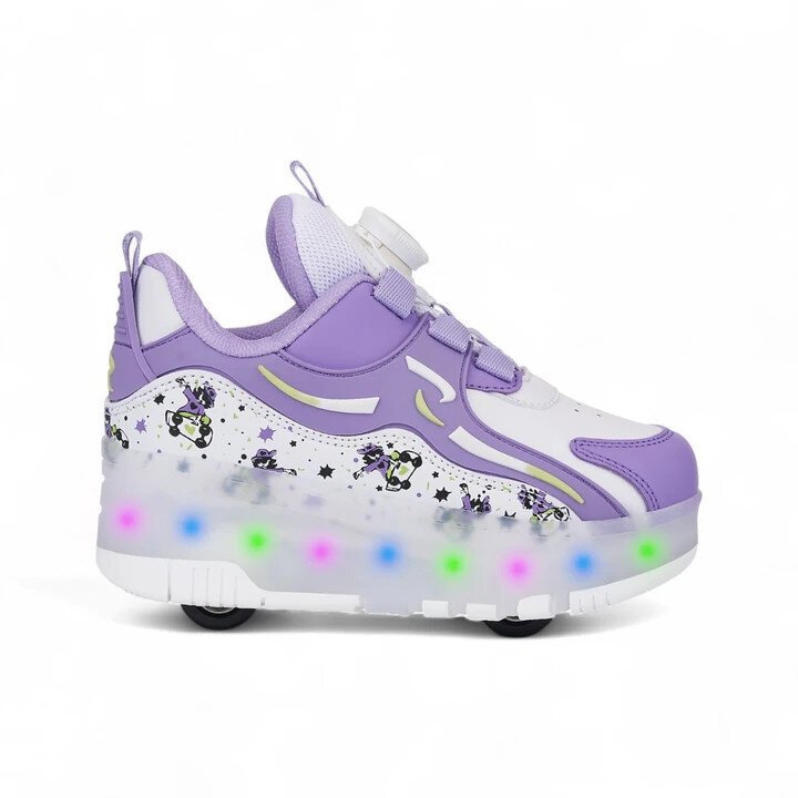 Rocky Mor Ortopedik Işıklı Patenli Çocuk Spor Ayakkabı Nils F