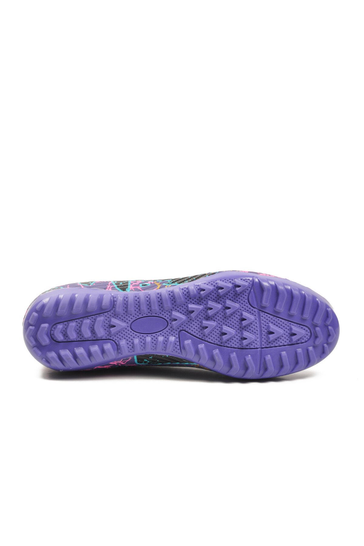 Mor-Turkuaz Çoraplı Erkek Halı Saha Ayakkabısı Air 565 M