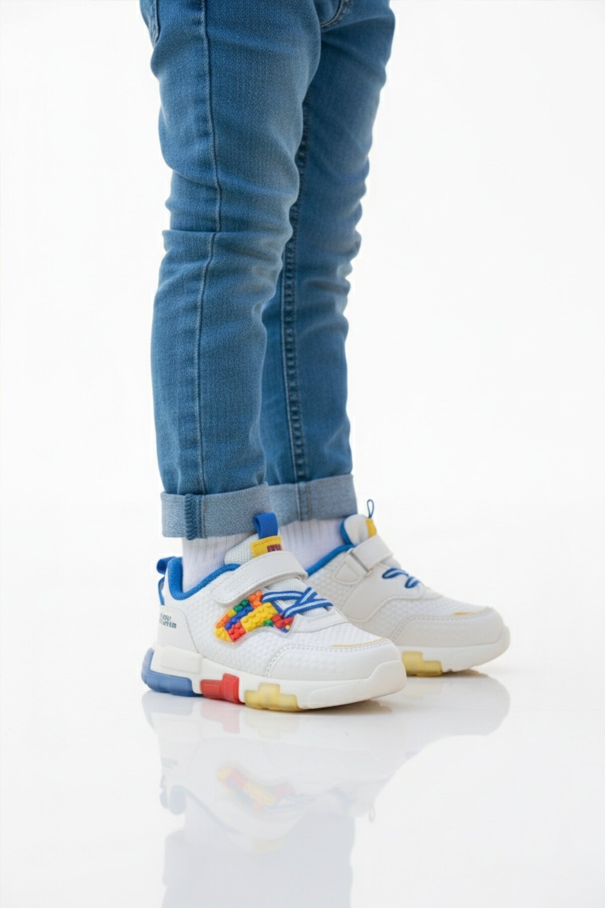 Saks Cırtlı Hafif Çocuk Spor Ayakkabı Heros P