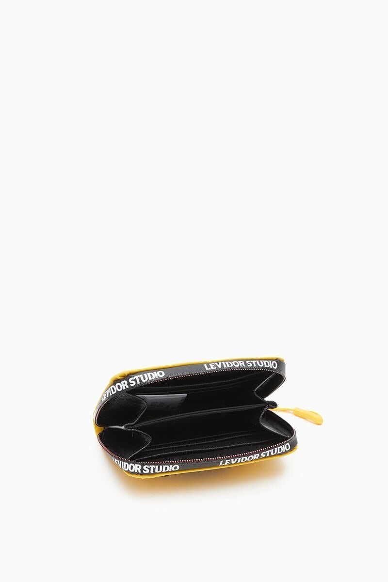 Levidor Sarı Tekstil Kadın Cüzdan 920003