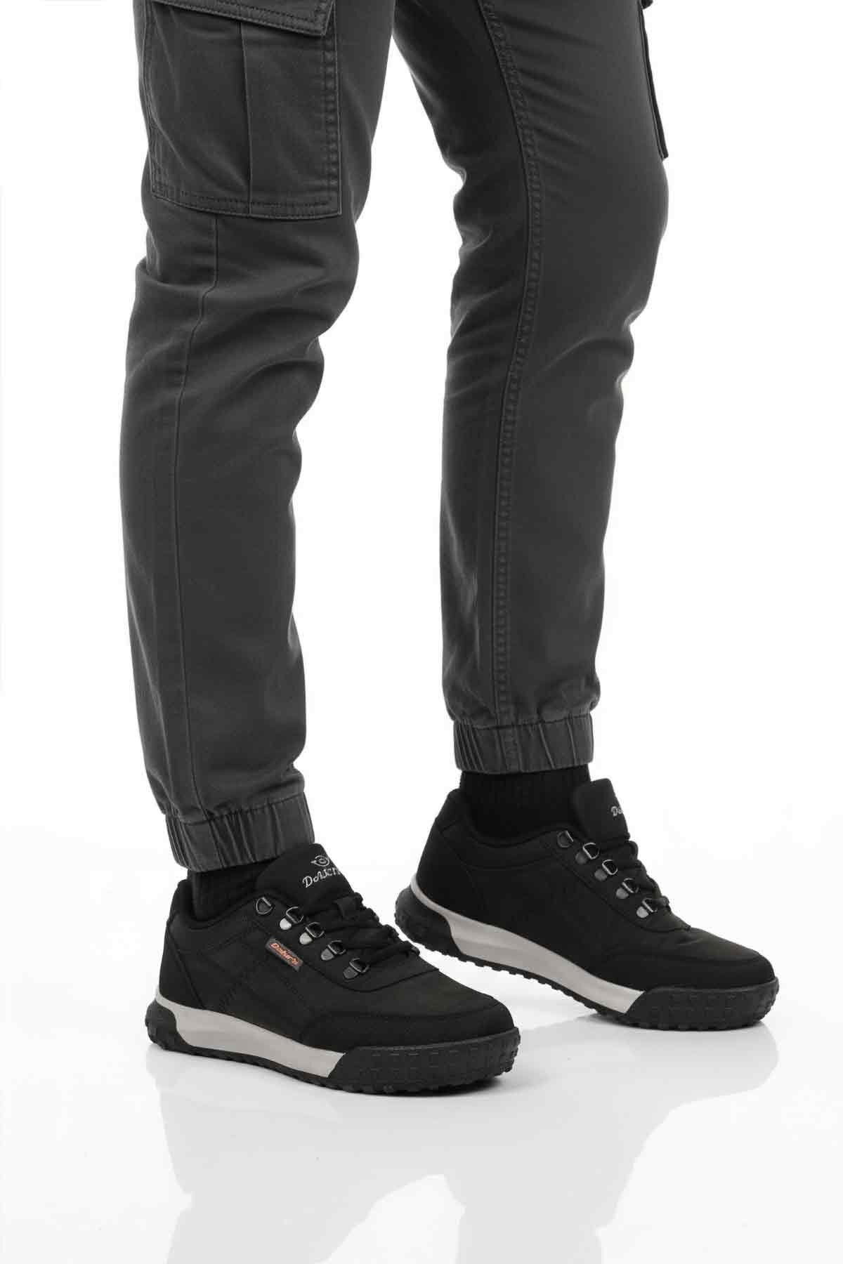Siyah-Beyaz Hafif Erkek Outdoor Ayakkabı Dakırs 05 M