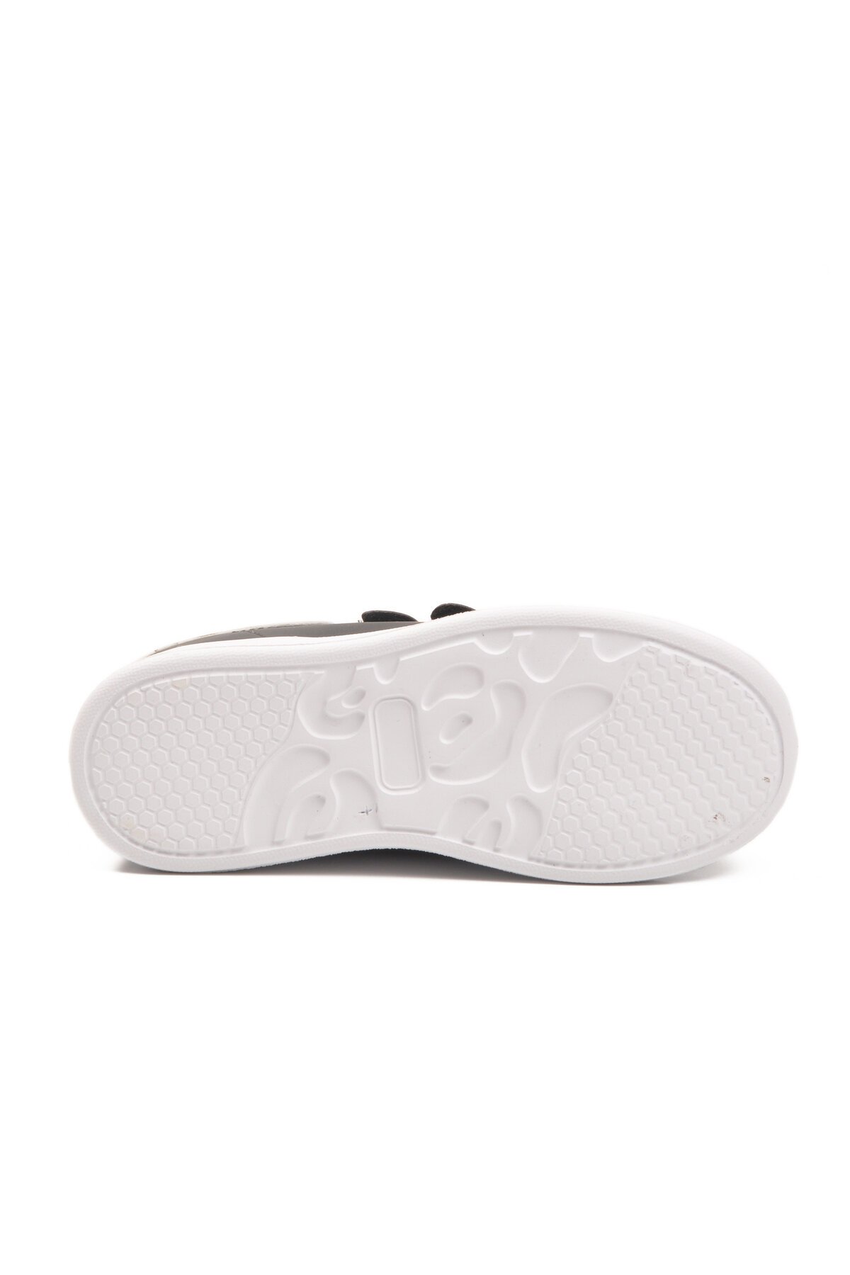 Siyah-Beyaz Cırtlı Hafif Çocuk Spor Ayakkabı 2480-26K F