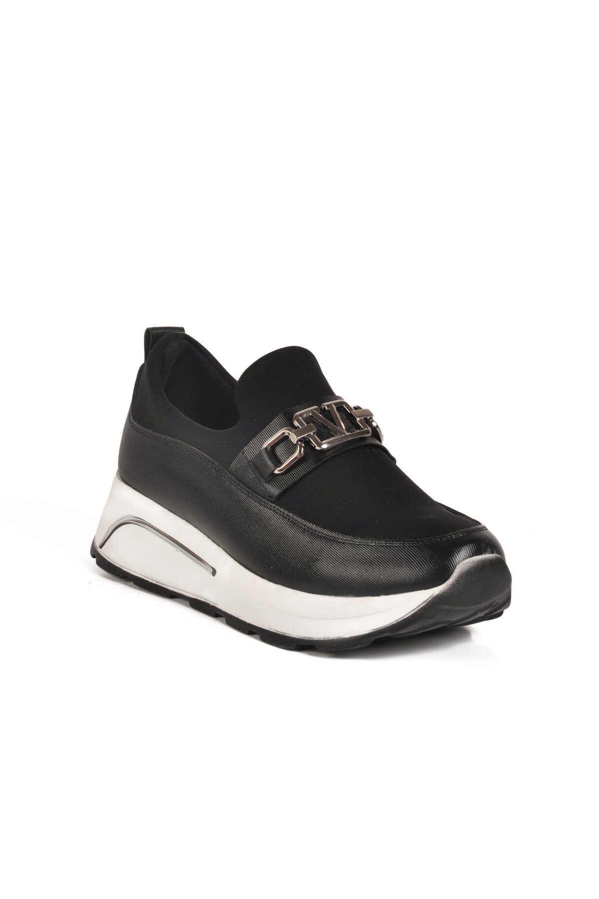 Siyah-Beyaz Kadın Günlük Ayakkabı 1705 Z