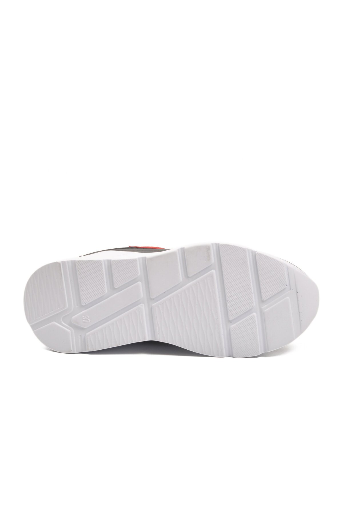 Siyah-Bordo Esnek Unisex Spor Ayakkabı 051 G