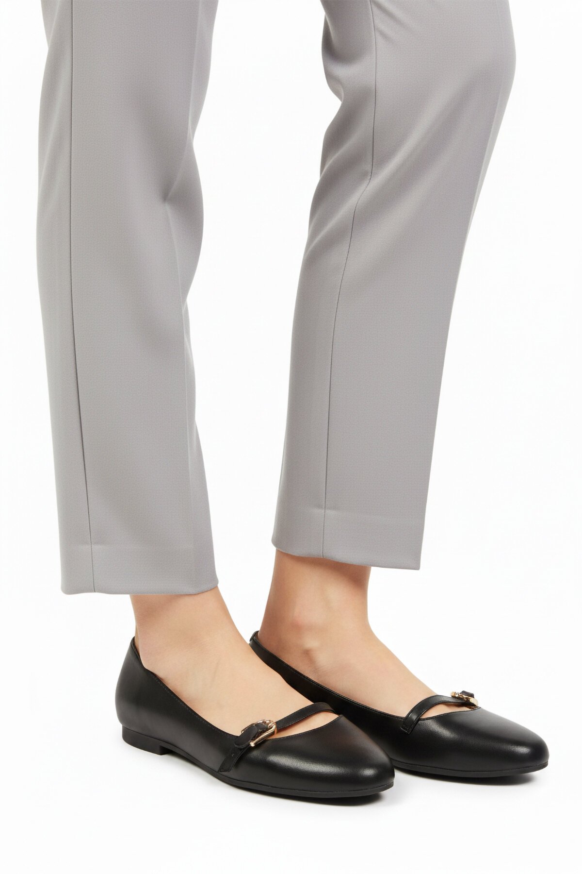 Siyah Cilt Hafif Kadın Babet 312456 Z