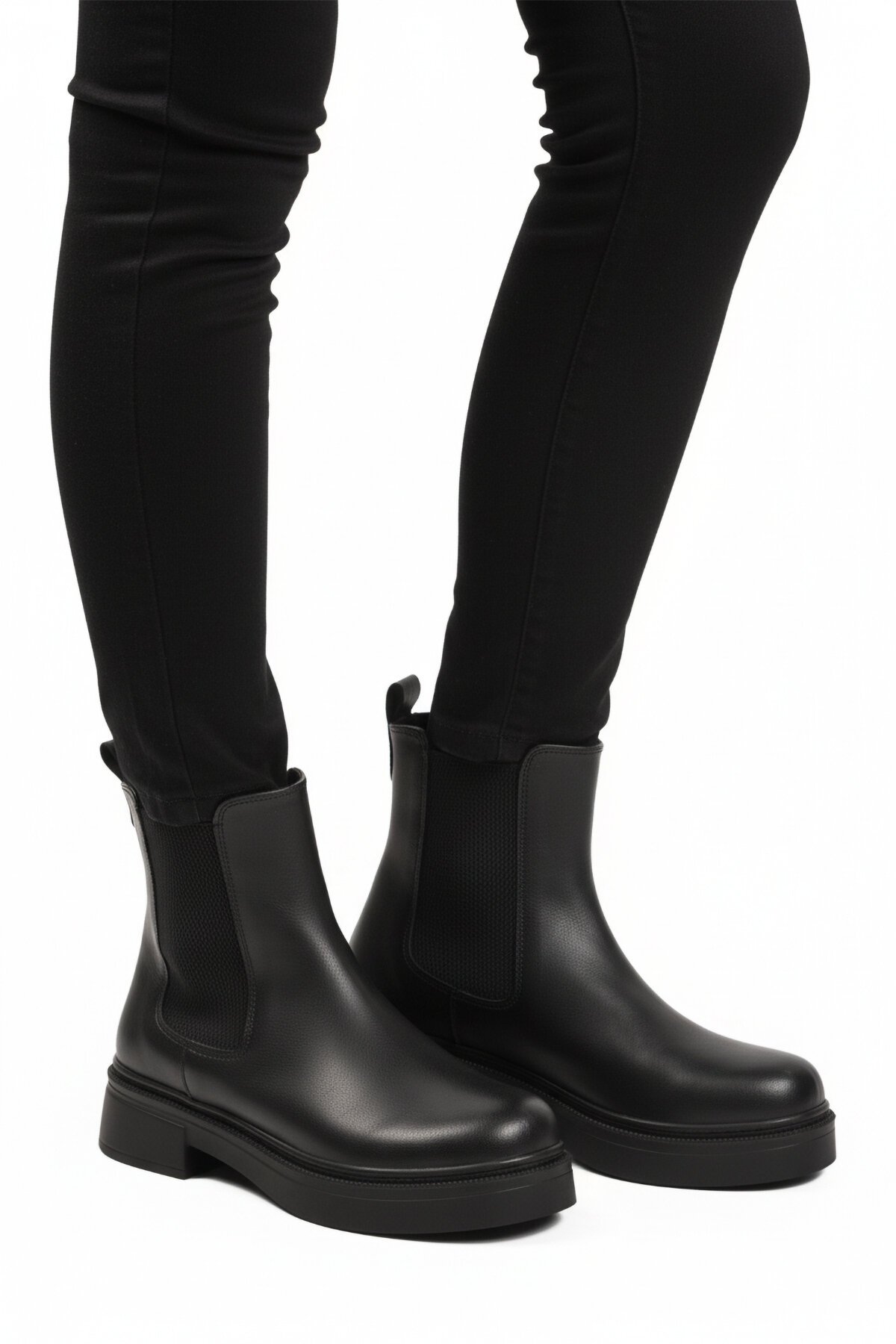 Siyah Cilt Kadın Bot 209134 Z