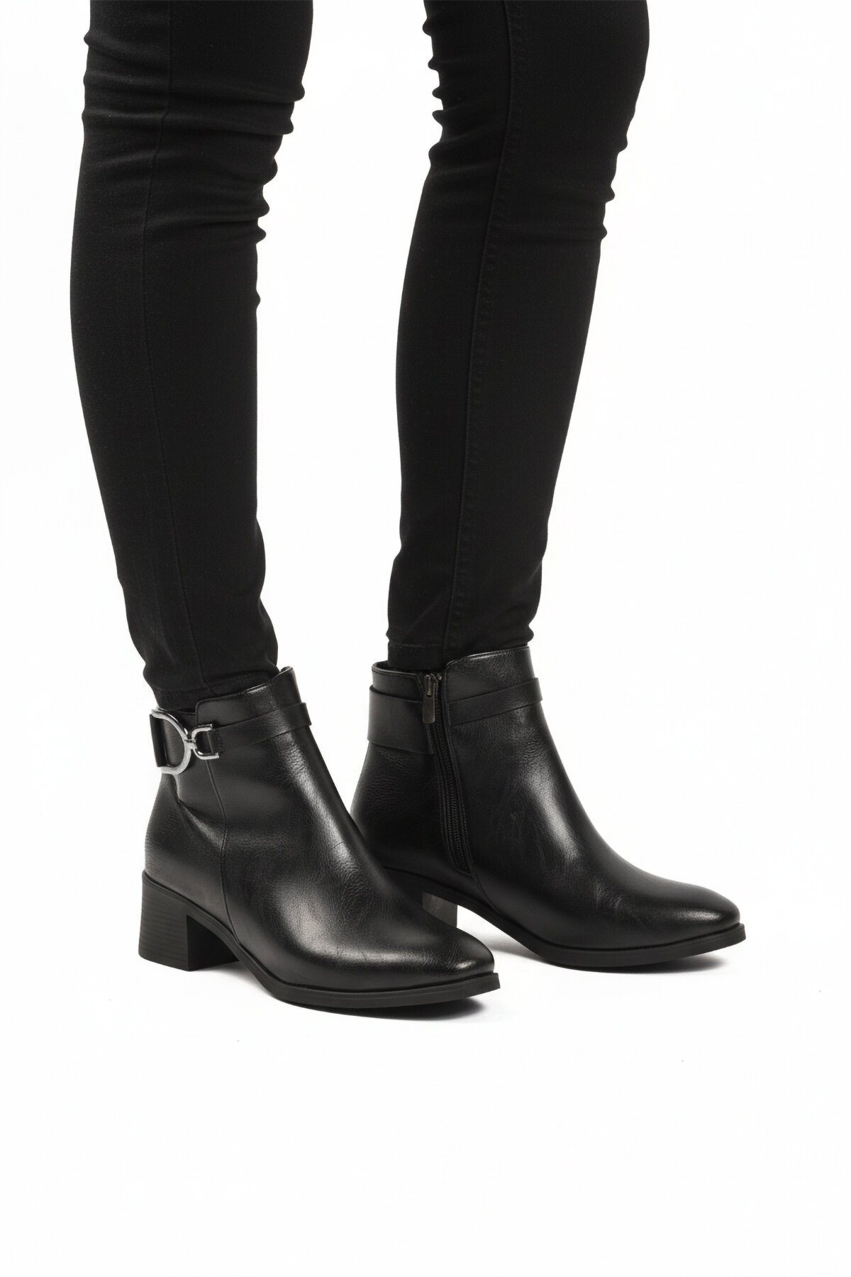 Siyah Cilt İçi Polarlı Kadın Bot 417637 Z