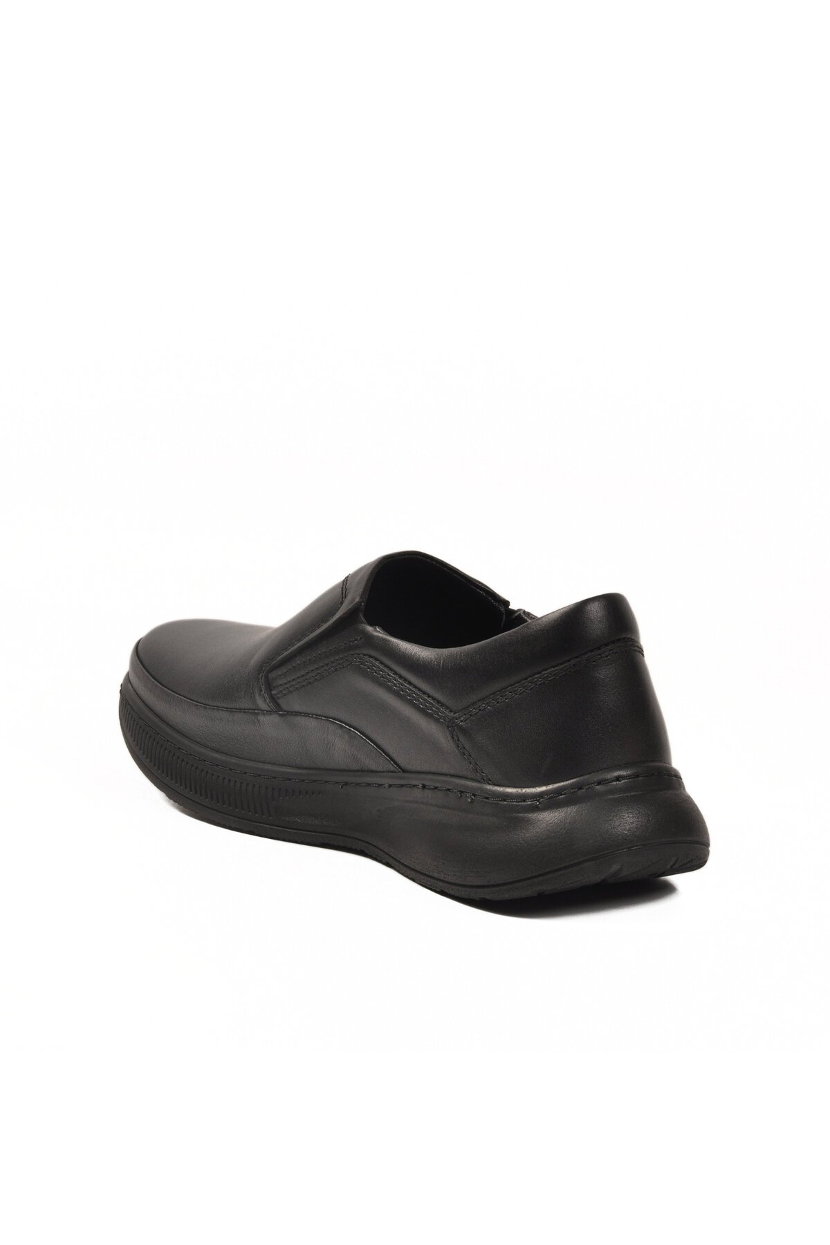 Siyah Hakiki Deri Erkek Günlük Ayakkabı M246 M