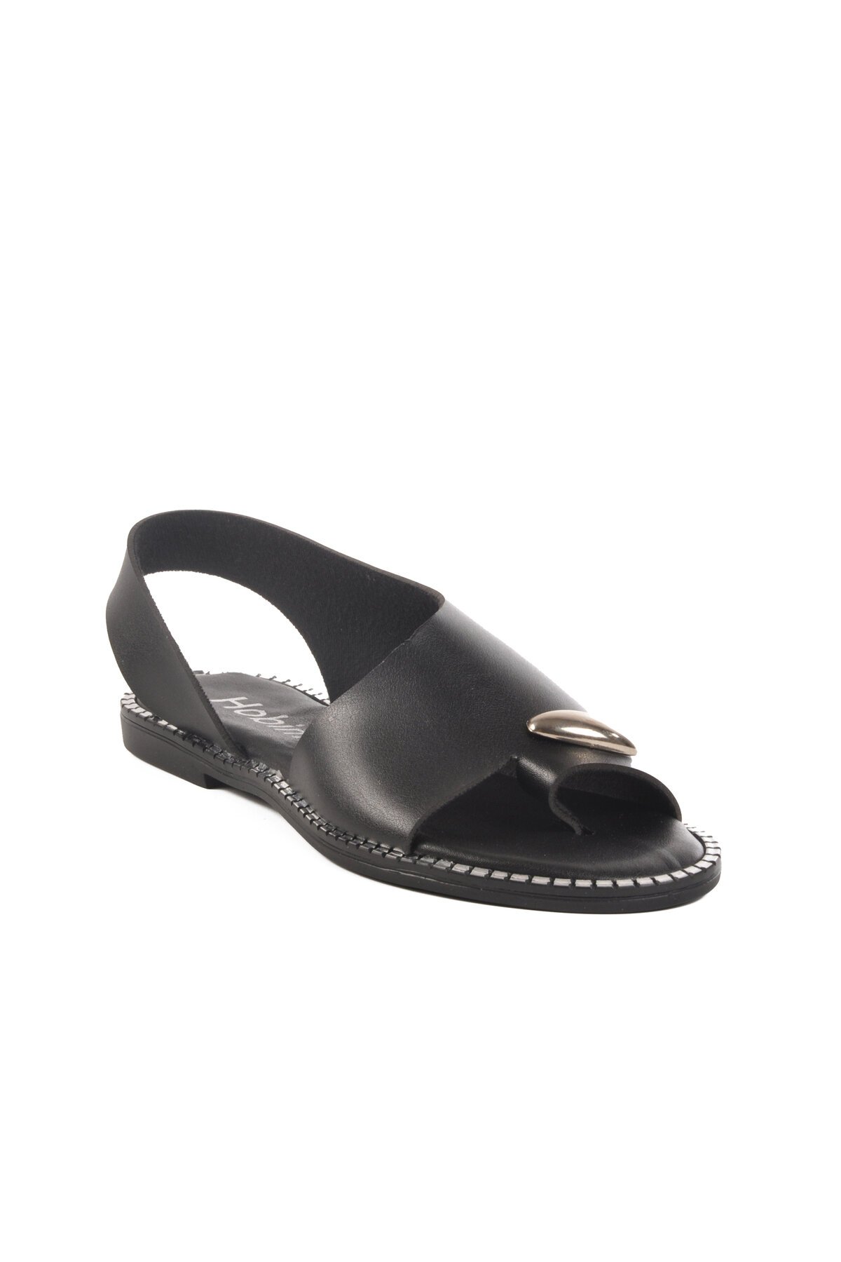 Siyah Hafif Kadın Sandalet Hobim 102 Z